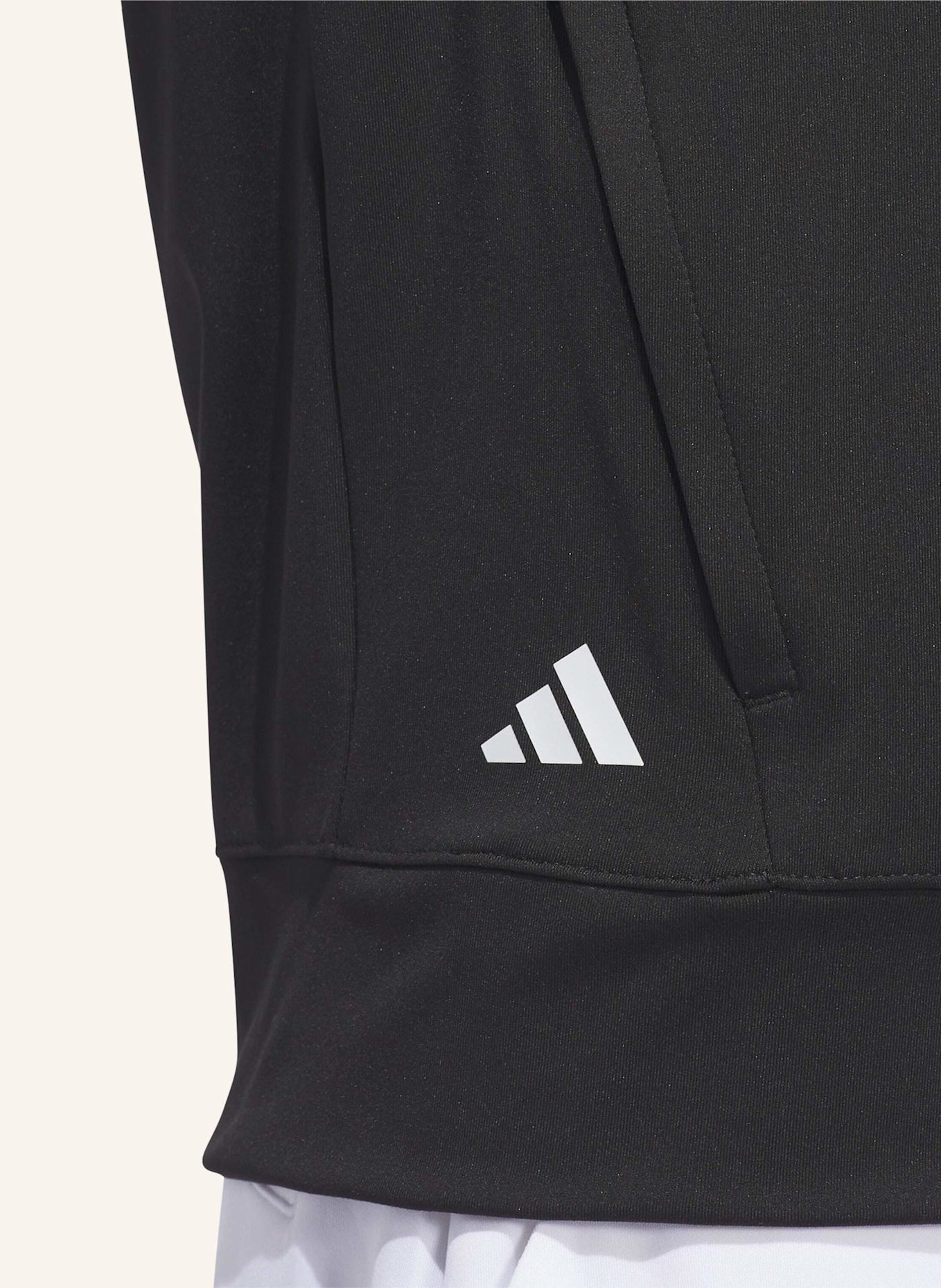 adidas WOMEN'S ULTIMATE365 HALF-ZIP LAYERING OBERTEIL: SCHWARZ