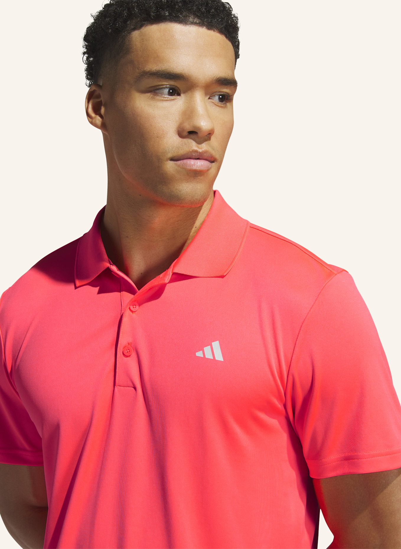 adidas ADI PERFORMANCE POLOSHIRT: PINK