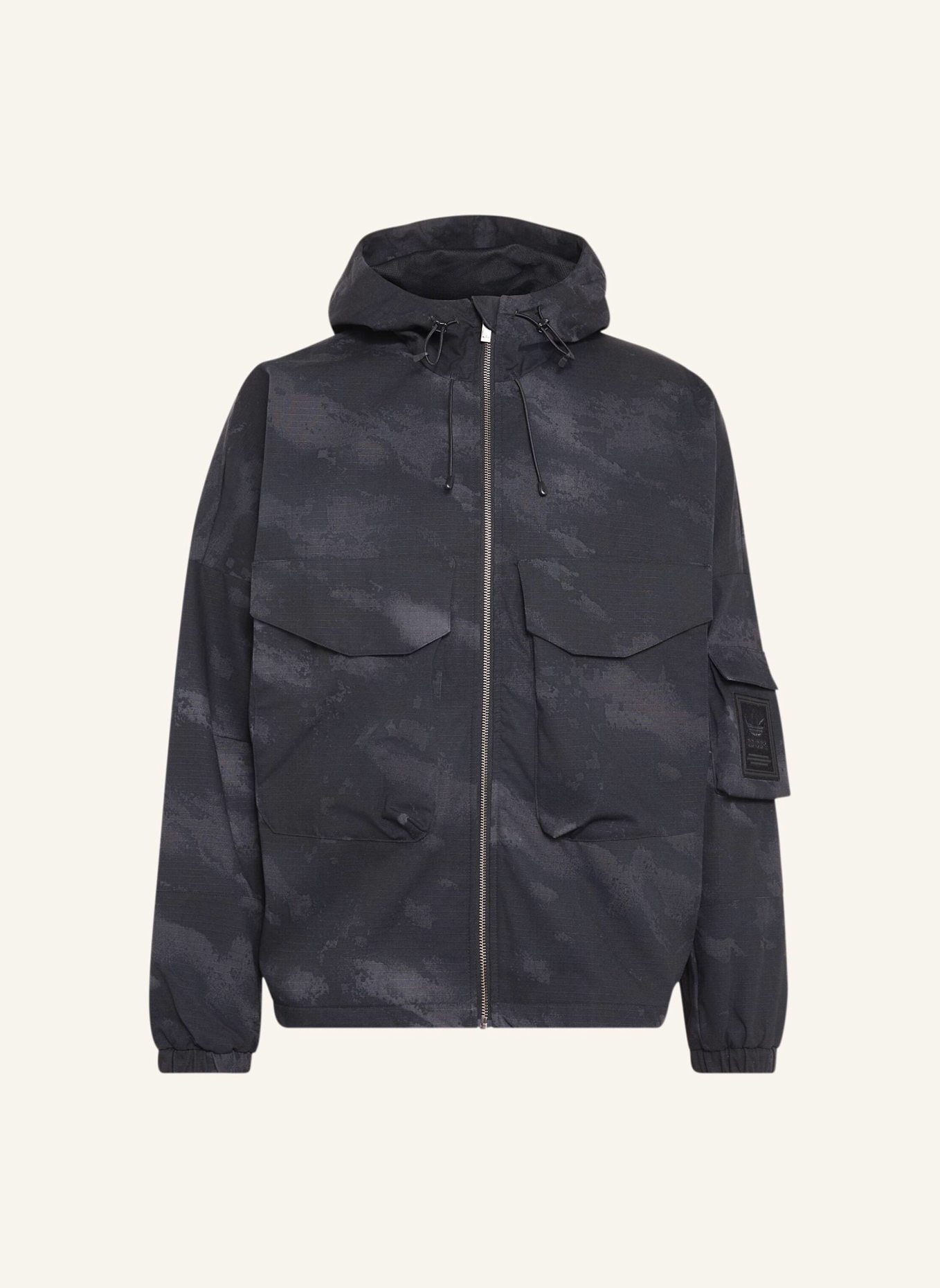 adidas Originals CAMO JACKE: SCHWARZ