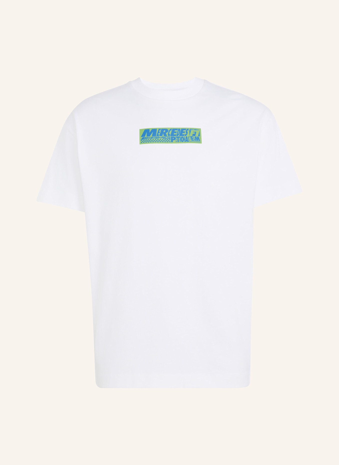 adidas MERCEDES – AMG PETRONAS FORMULA 1 TEAM LIGHTS ON T-SHIRT: WEISS