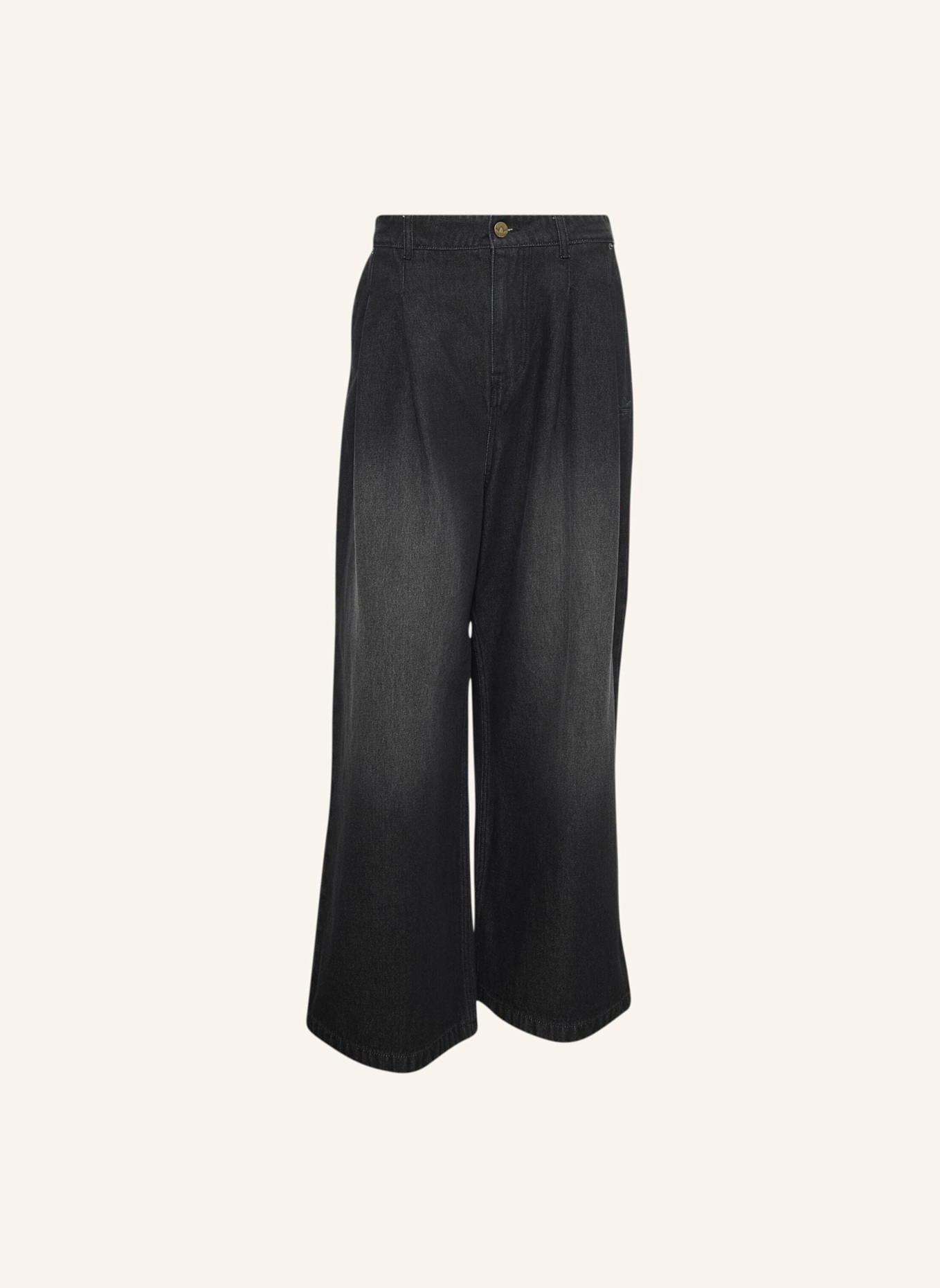 adidas Originals JEANS, MITTELHOCH, WEITES BEIN: SCHWARZ