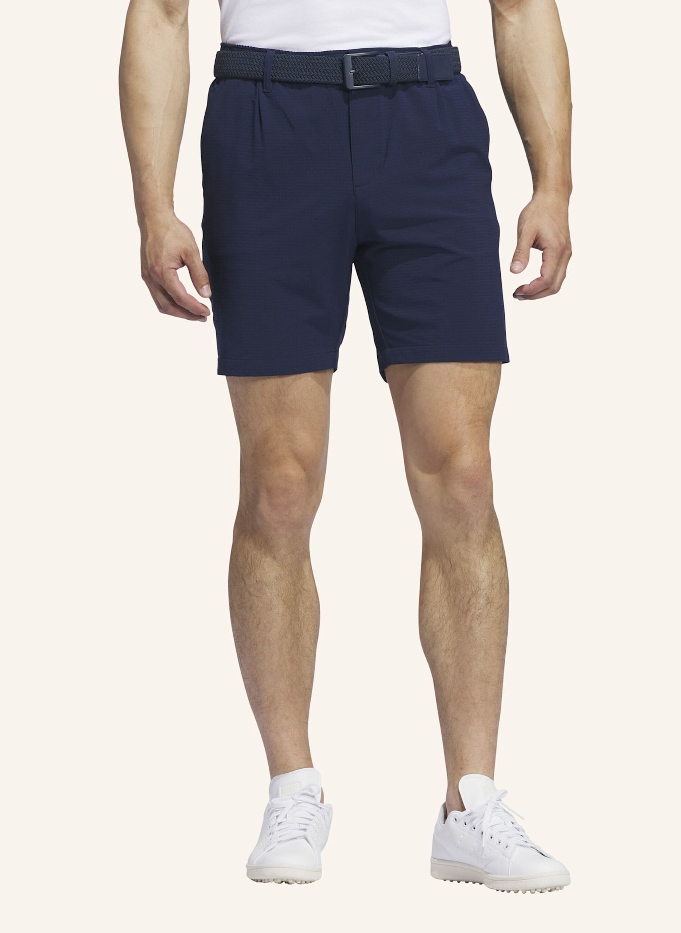 adidas ULTIMATE365 PLEATED GOLFSHORTS: BLAU