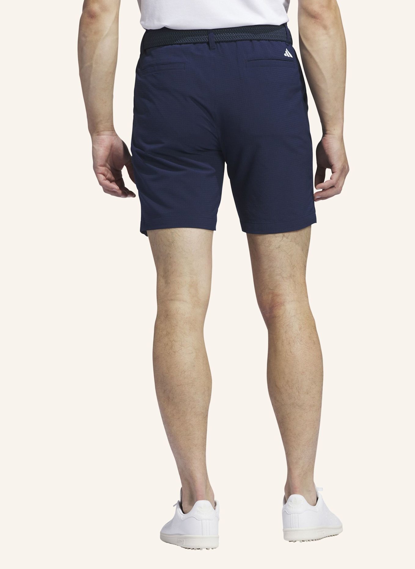 adidas ULTIMATE365 PLEATED GOLFSHORTS: BLAU