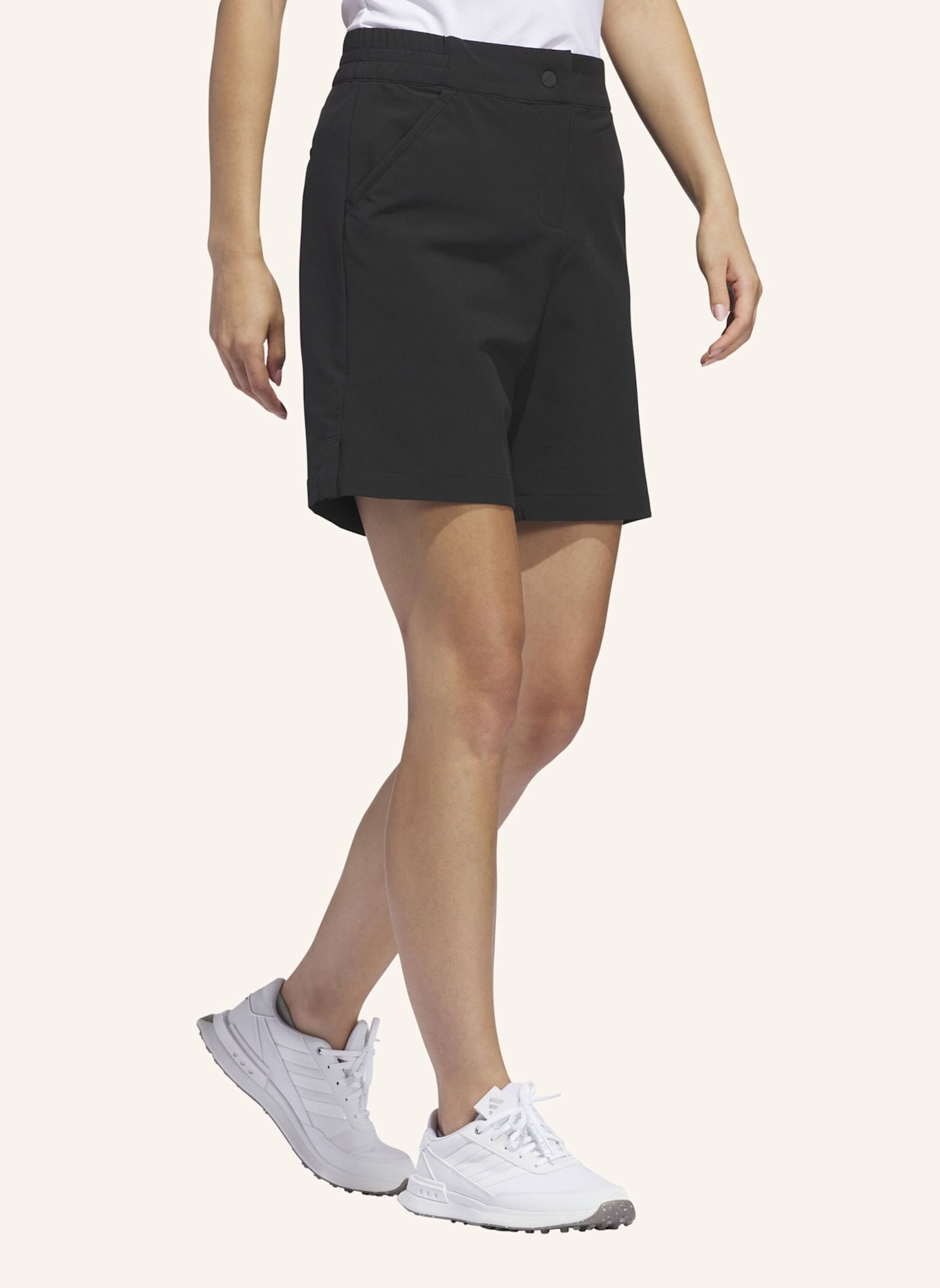 adidas WOMEN'S ULTIMATE365 BERMUDA SHORTS: SCHWARZ