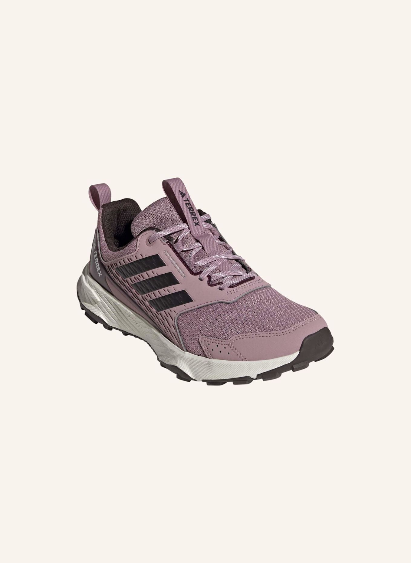 adidas TERREX TRACEFINDER TRAILRUNNING-SCHUH: LILA/ BRAUN/ ROT