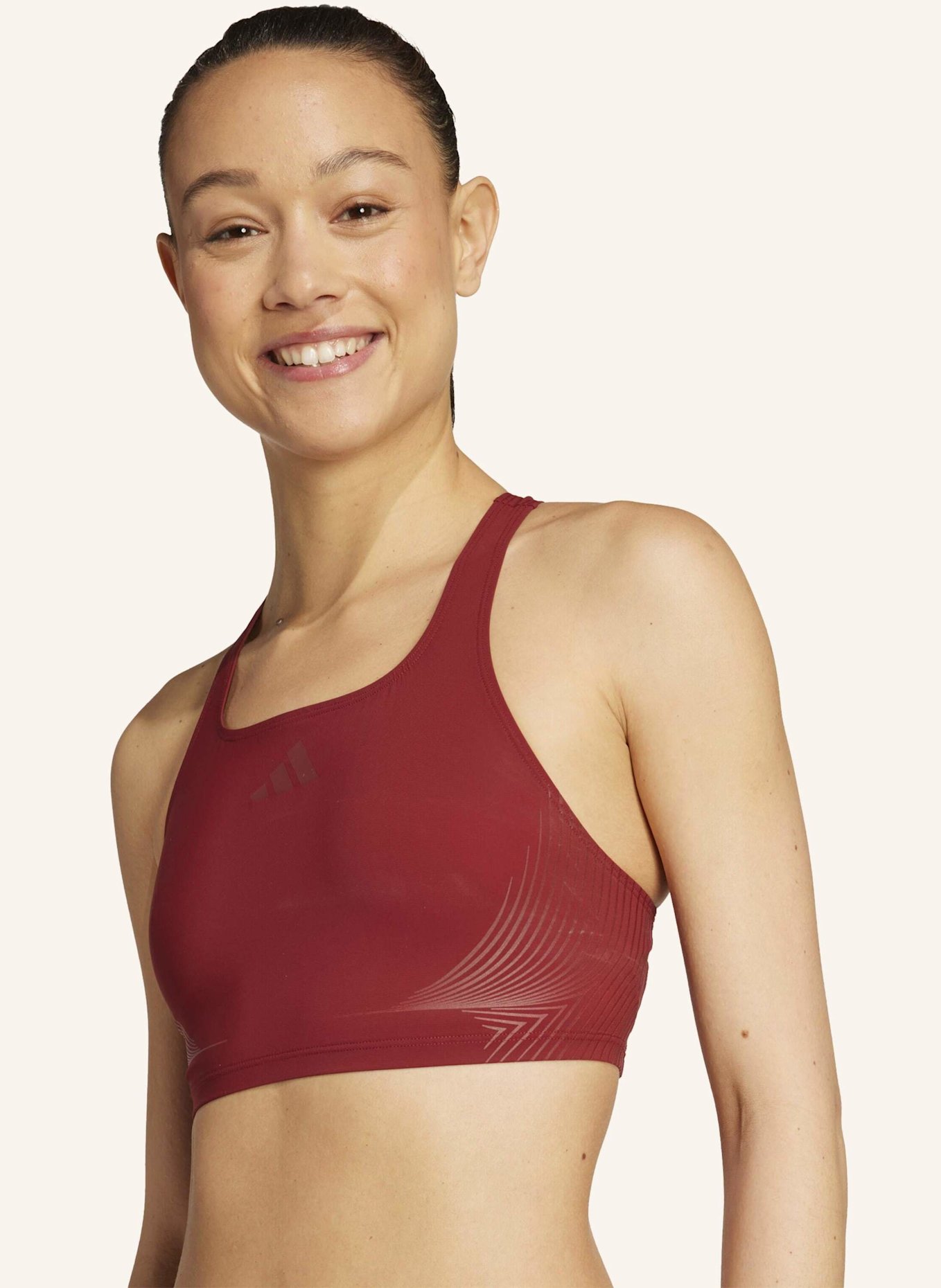 adidas Bustier-Bikini LANELUX: ROT