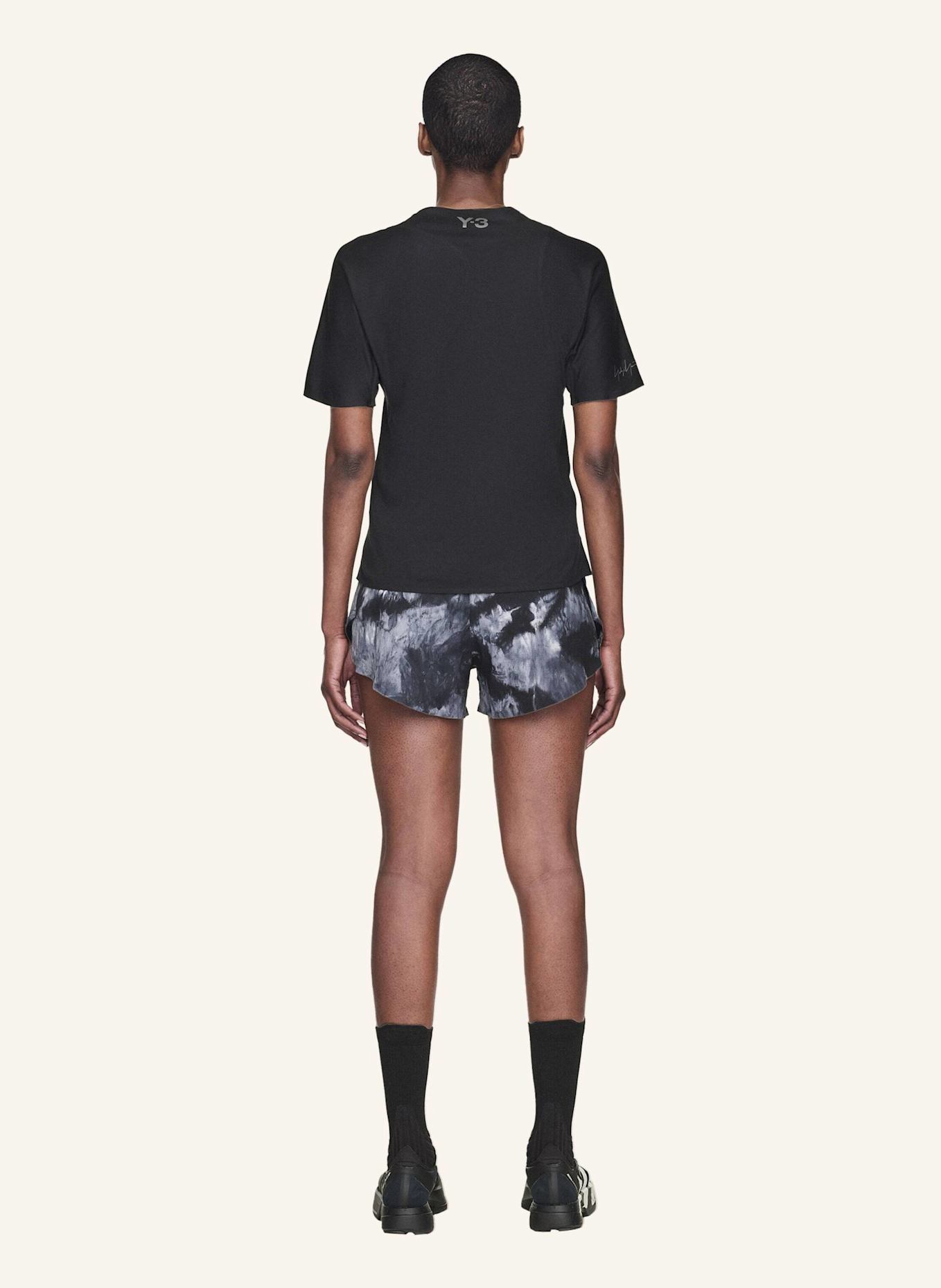 Y-3 Y-3 RUNNING TEE: SCHWARZ
