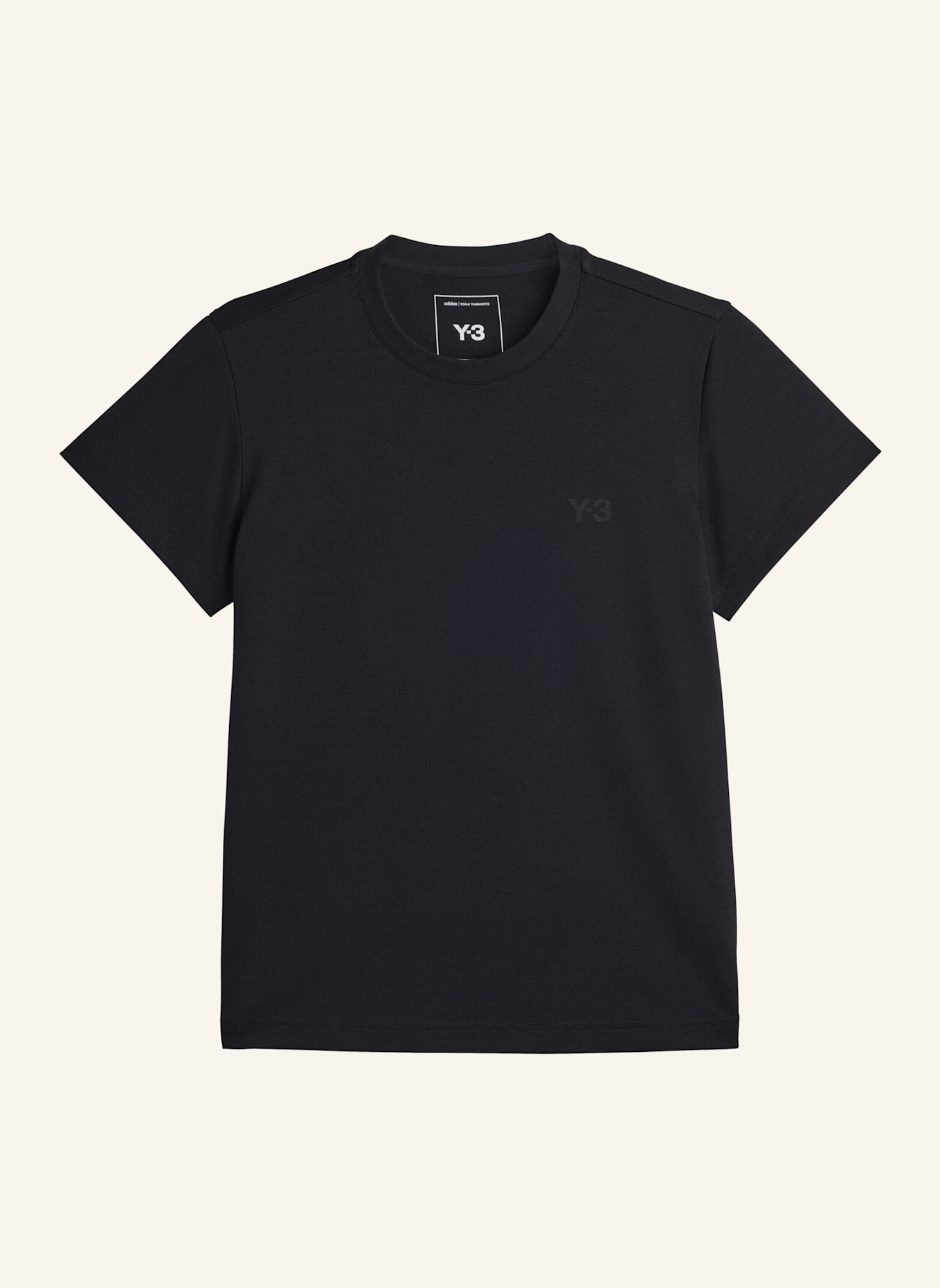 Y-3 Y-3 PREMIUM SHORT SLEEVE TEE: SCHWARZ