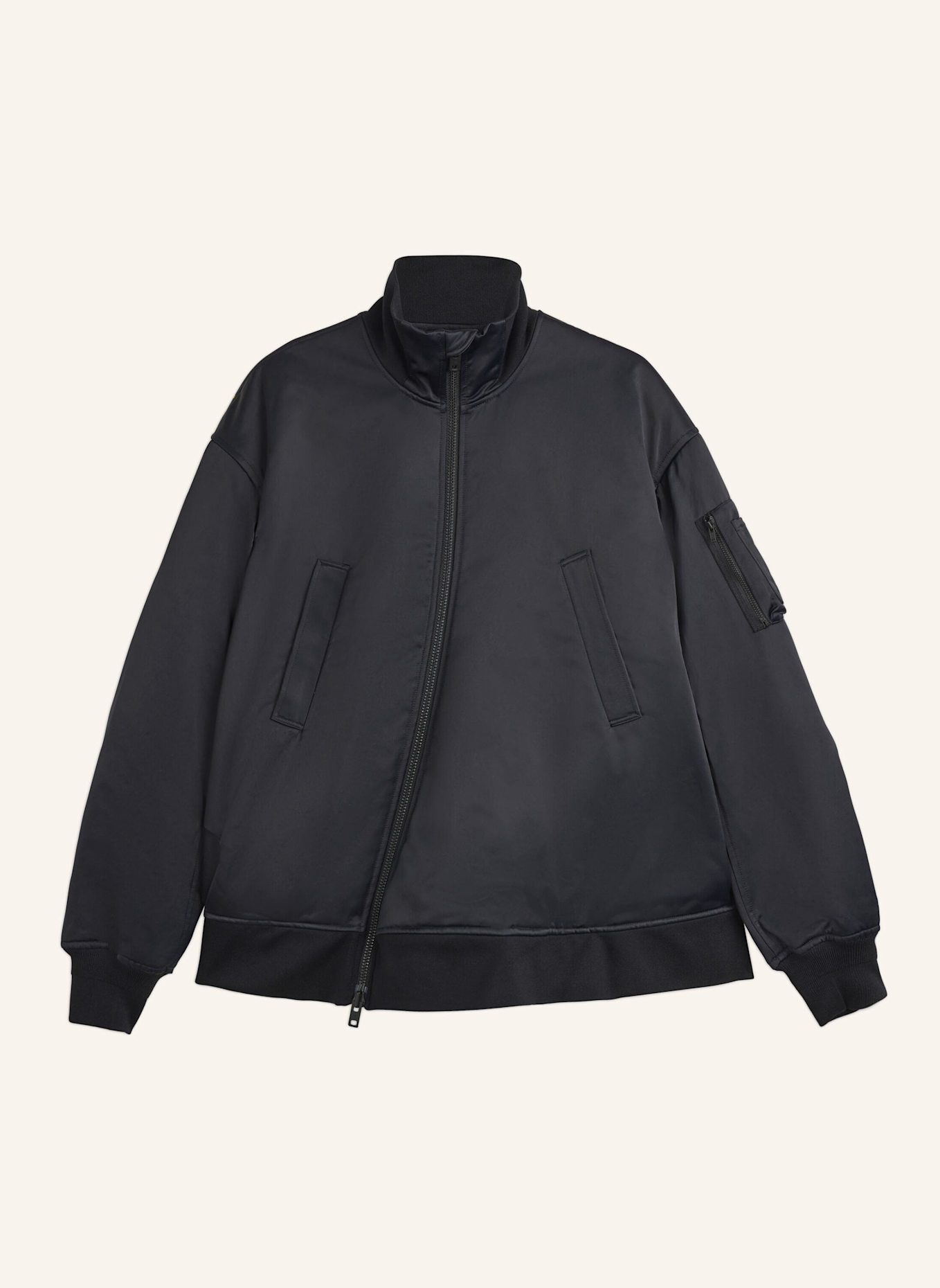 Y-3 Y-3 BOMBER JACKET: SCHWARZ