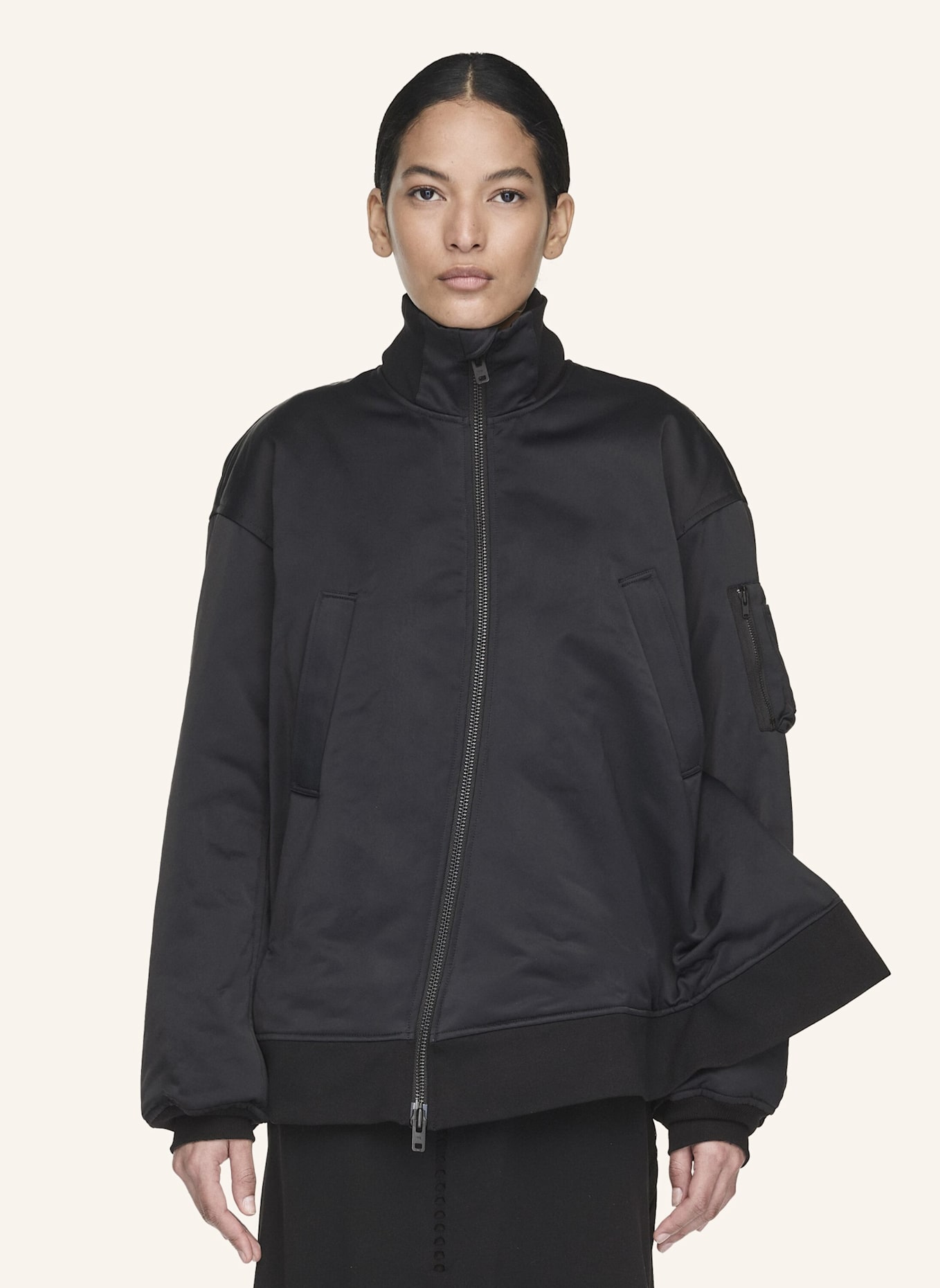 Y-3 Y-3 BOMBER JACKET: SCHWARZ