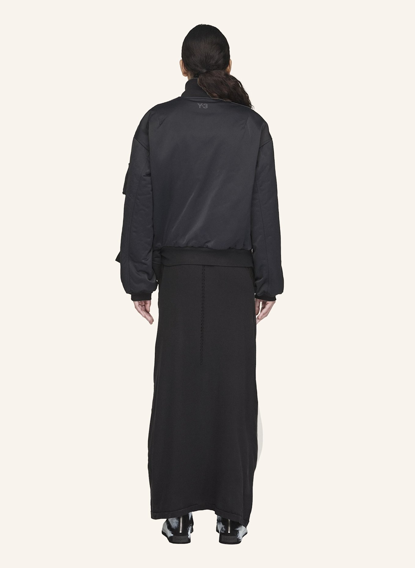 Y-3 Y-3 BOMBER JACKET: SCHWARZ