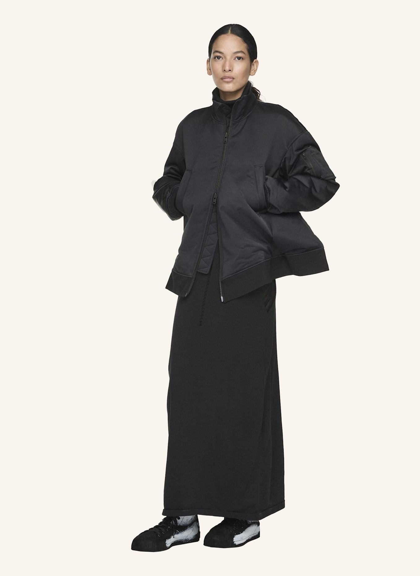 Y-3 Y-3 BOMBER JACKET: SCHWARZ