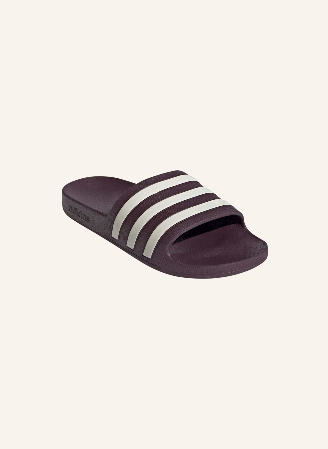 adidas Pantoletten ADILETTE AQUA: ROT/ WEISS