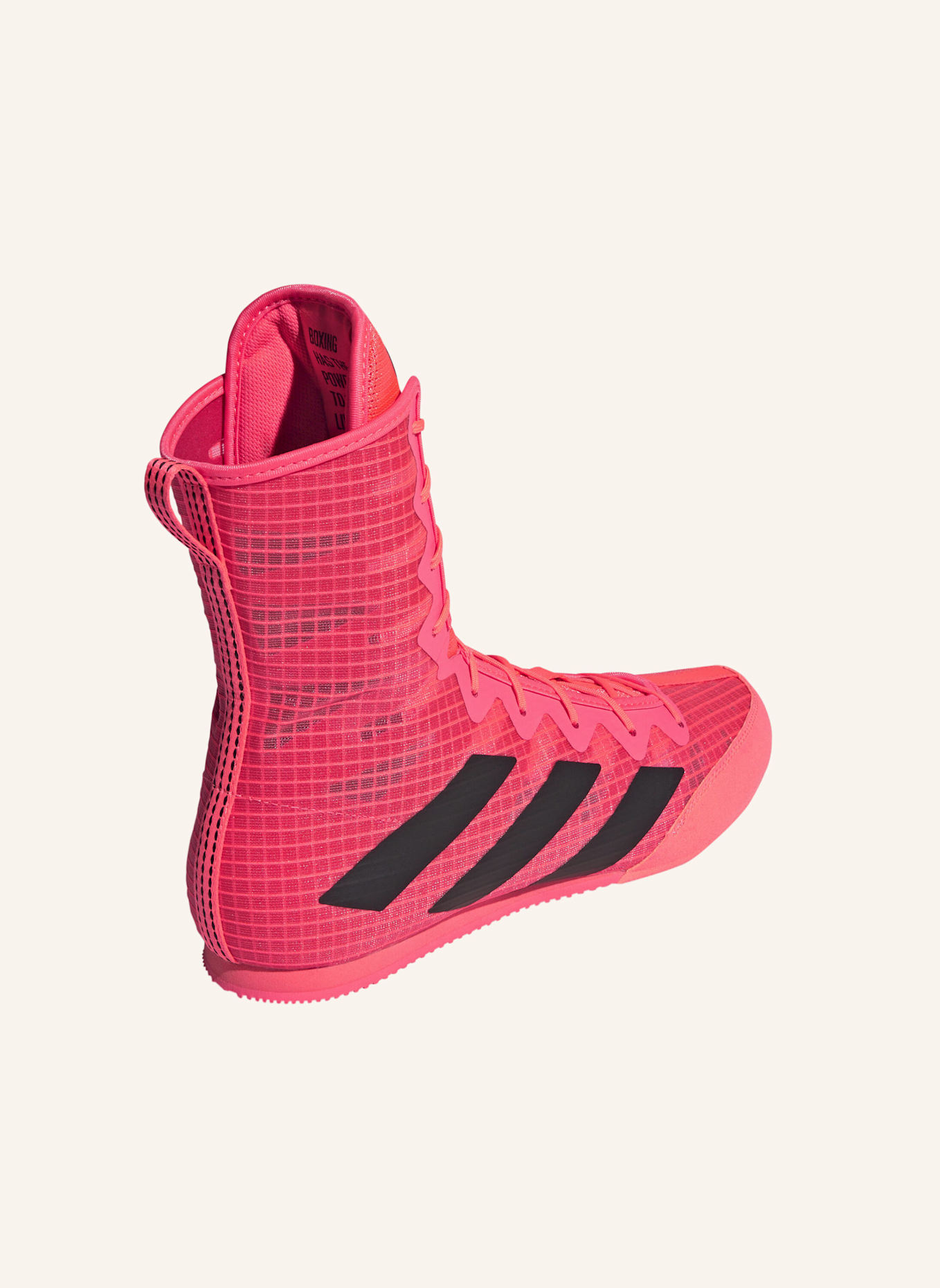 adidas BOX HOG 4 BOXSCHUH: SCHWARZ/ WEISS