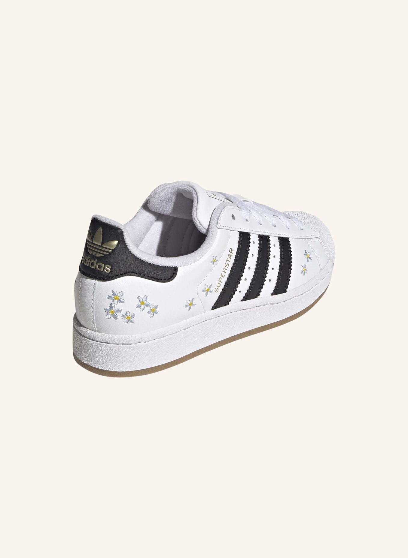 adidas Originals ADIDAS SUPERSTAR II SCHUH: WEISS/ SCHWARZ/ BEIGE