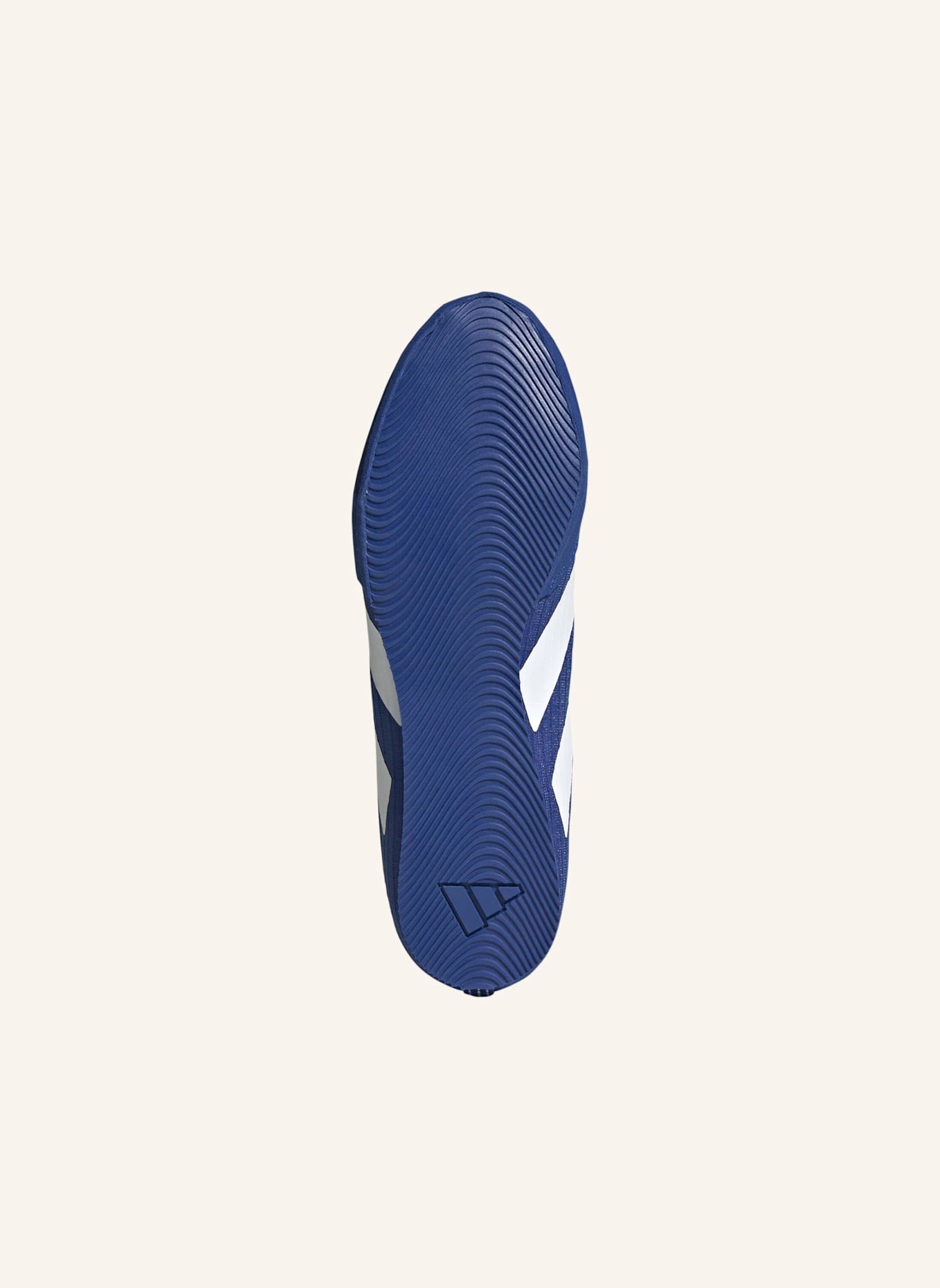 adidas BOX HOG 4 BOXSCHUH: BLAU/ WEISS/ LILA