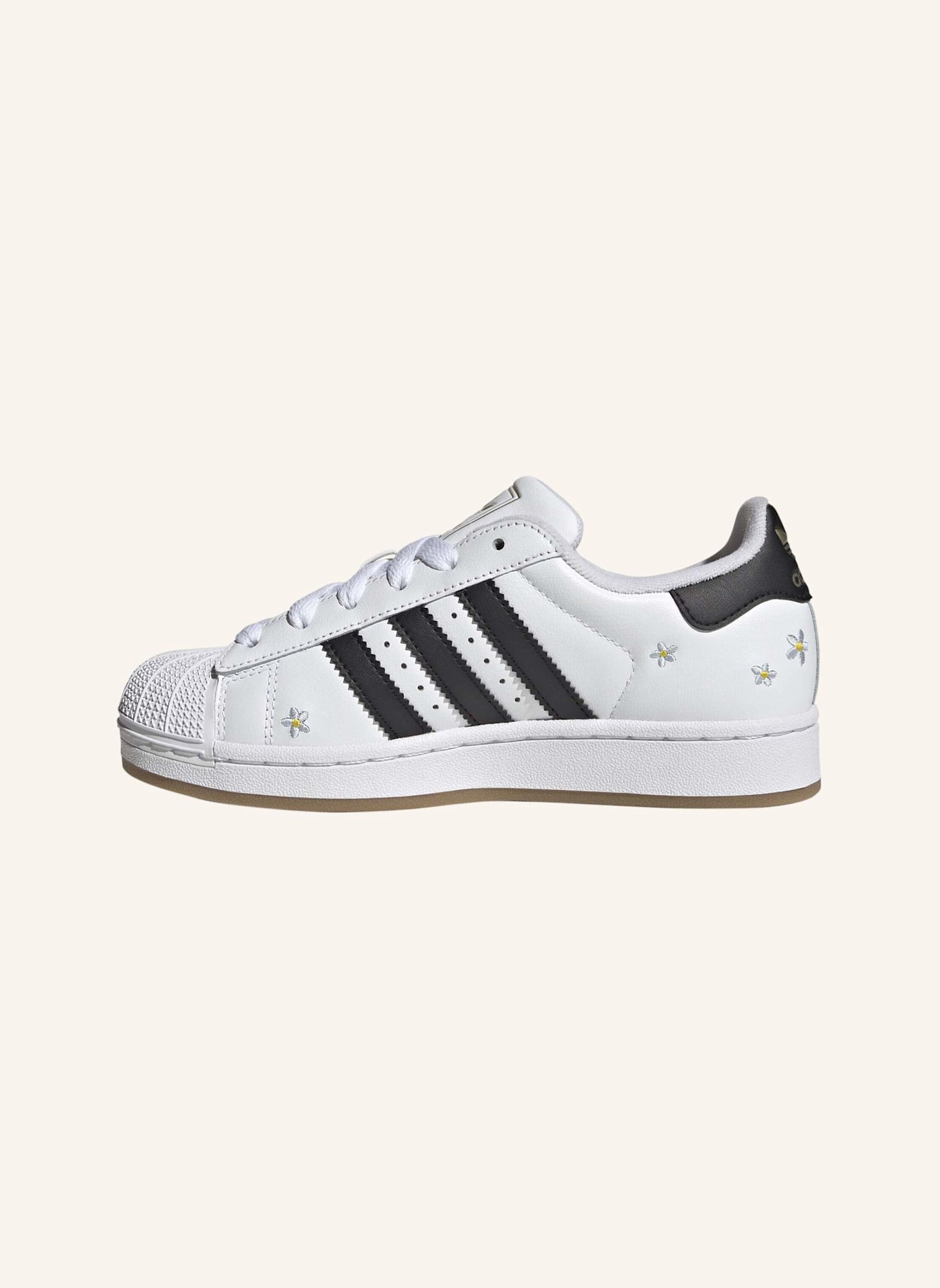 adidas Originals ADIDAS SUPERSTAR II SCHUH: WEISS/ SCHWARZ/ BEIGE