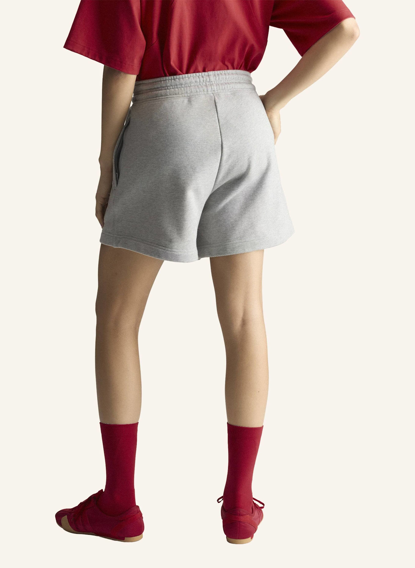 adidas by Stella McCartney Sweatshorts ADIDAS BY STELLA MCCARTNEY: WEISS
