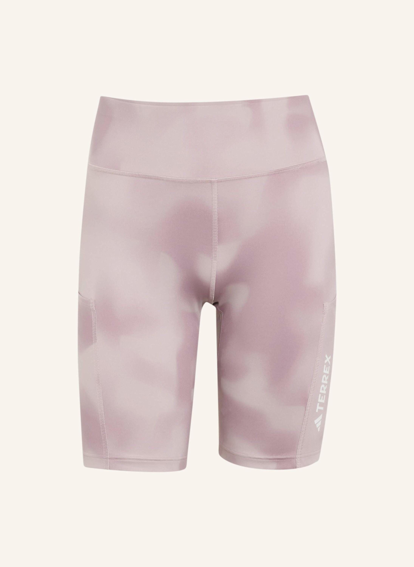 adidas TERREX TERREX MULTI 8INCH KURZE LEGGINGS, PRINT: LILA