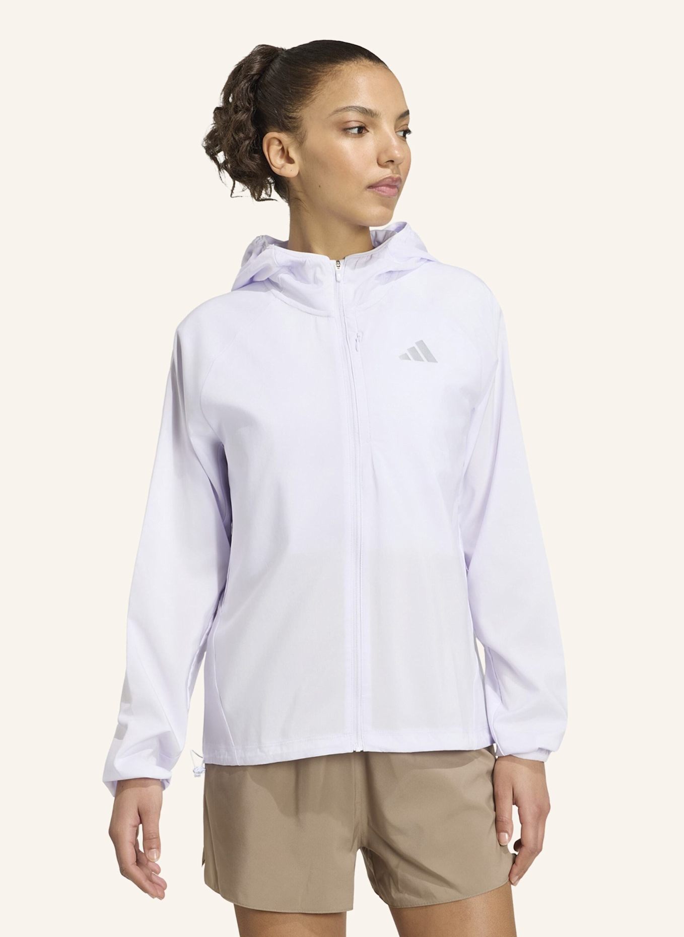 adidas ADI365 RUNNING ESSENTIALS JACKET: LILA