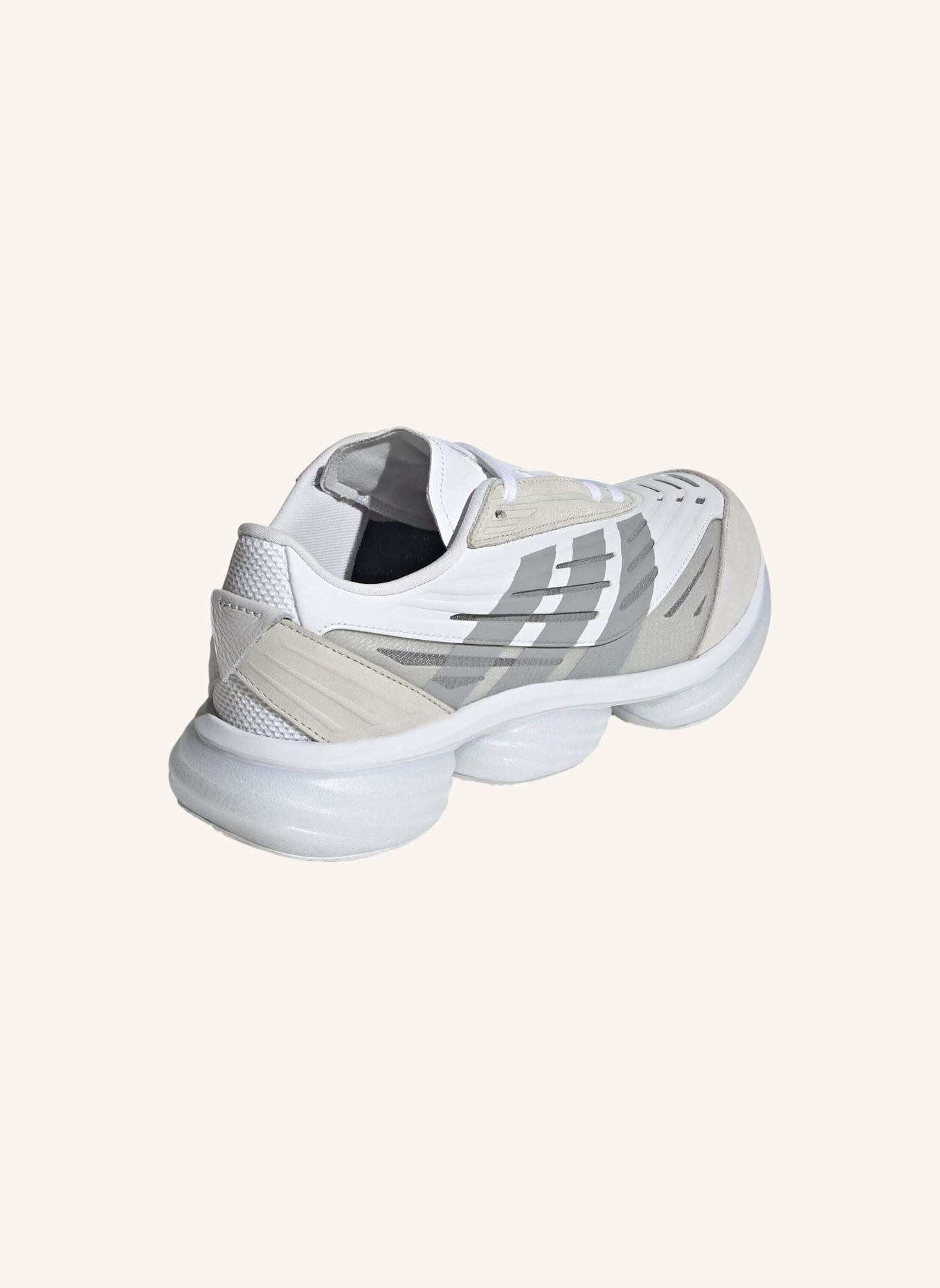 adidas LIGHTBLAZE POD+ SCHUH: WEISS/ GRAU