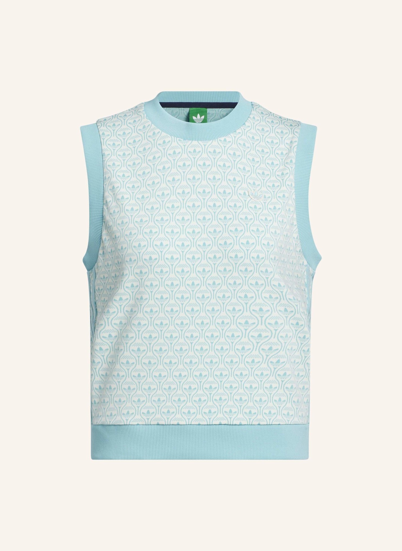 adidas Originals Pullunder ORIGINALS ALL OVER: WEISS/ BLAU