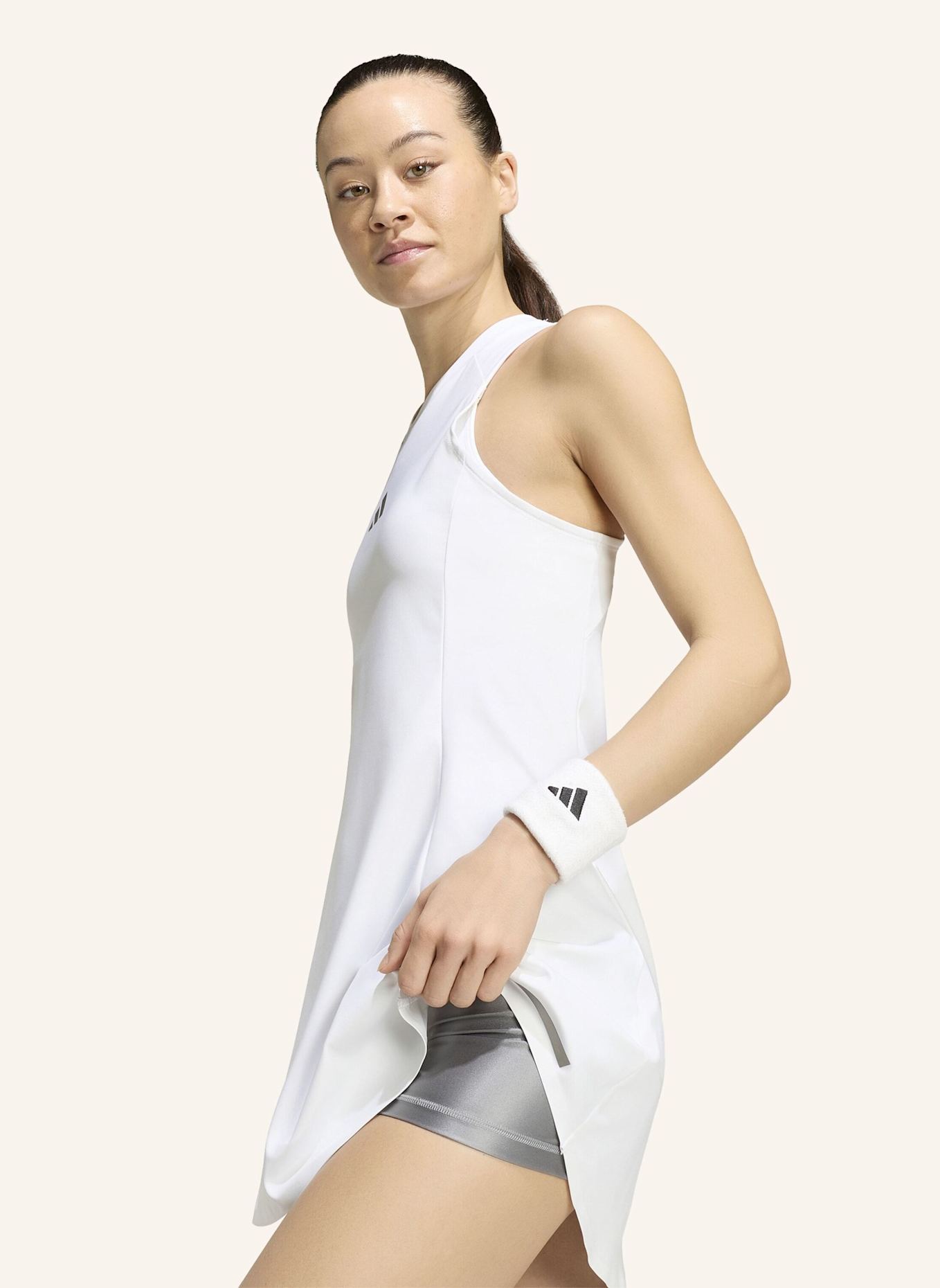 adidas TENNIS CLIMACOOL Y-KLEID PRO: WEISS