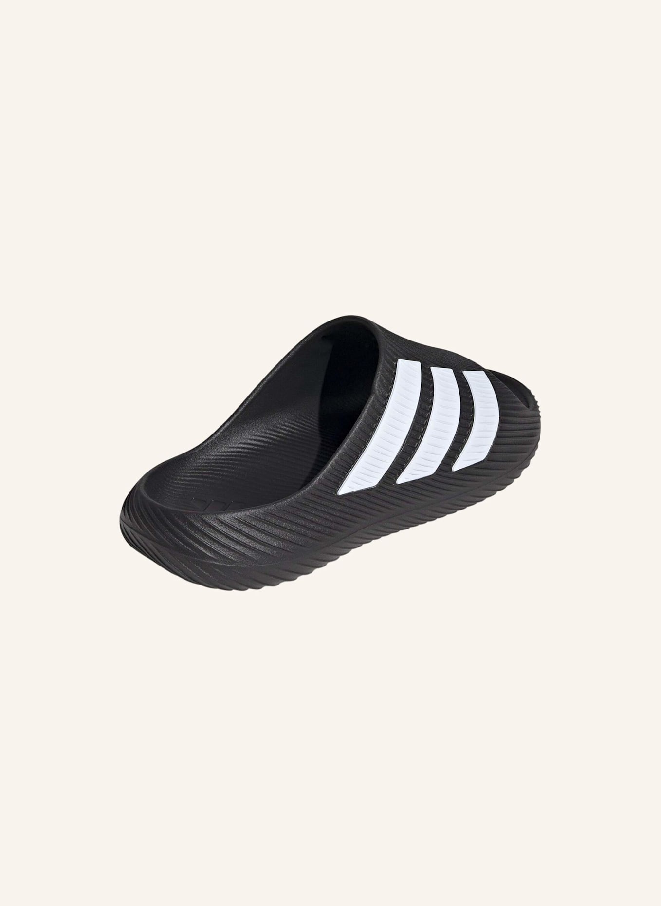 adidas PURECHILL SLIDES: SCHWARZ/ WEISS