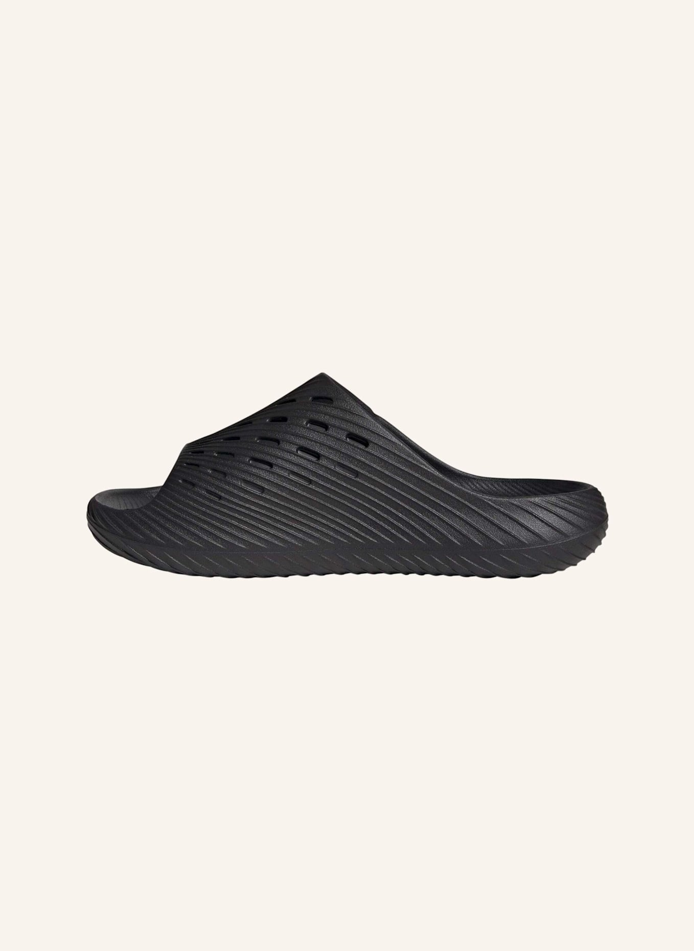 adidas PURECHILL SLIDES: SCHWARZ/ WEISS