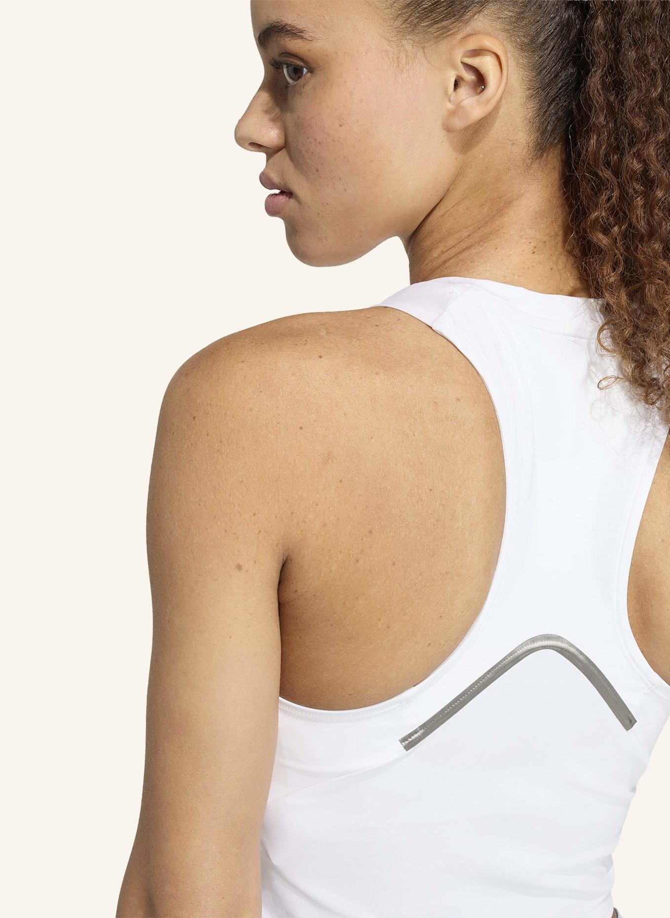 adidas TENNIS CLIMACOOL Y-TANKTOP PRO, MIDI: WEISS