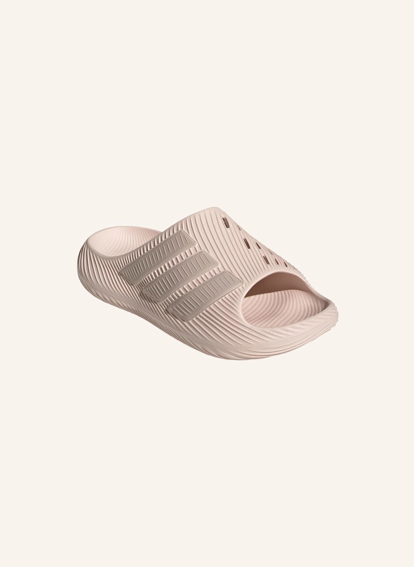 adidas PURECHILL SLIDES: GRAU/ BEIGE