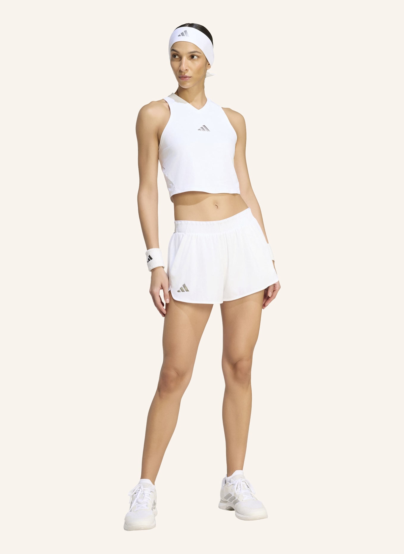 adidas TENNIS CLIMACOOL MATCH SHORT PRO: WEISS