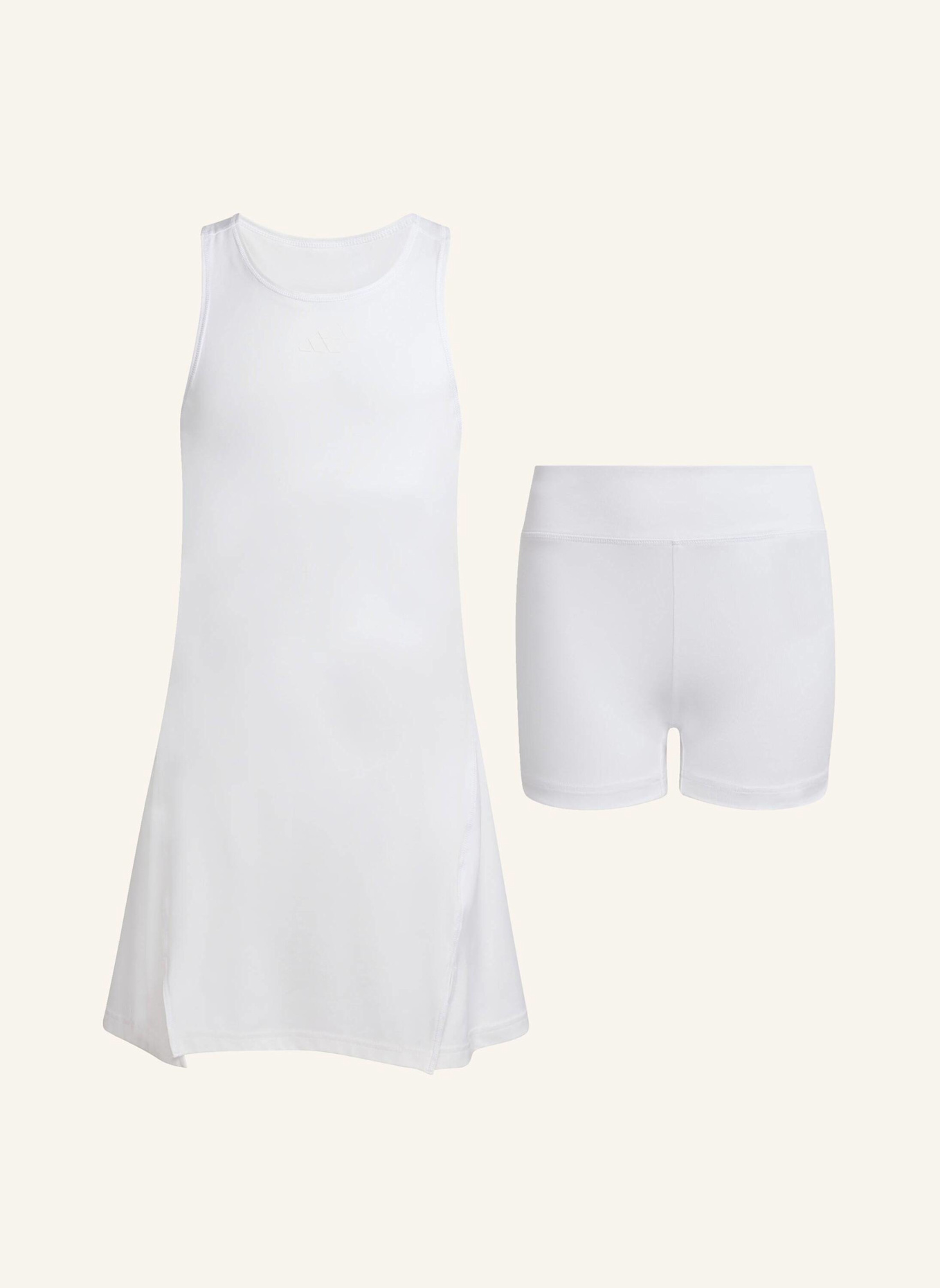 adidas GIRLS CLUB TENNIS CLIMACOOL KLEID: WEISS