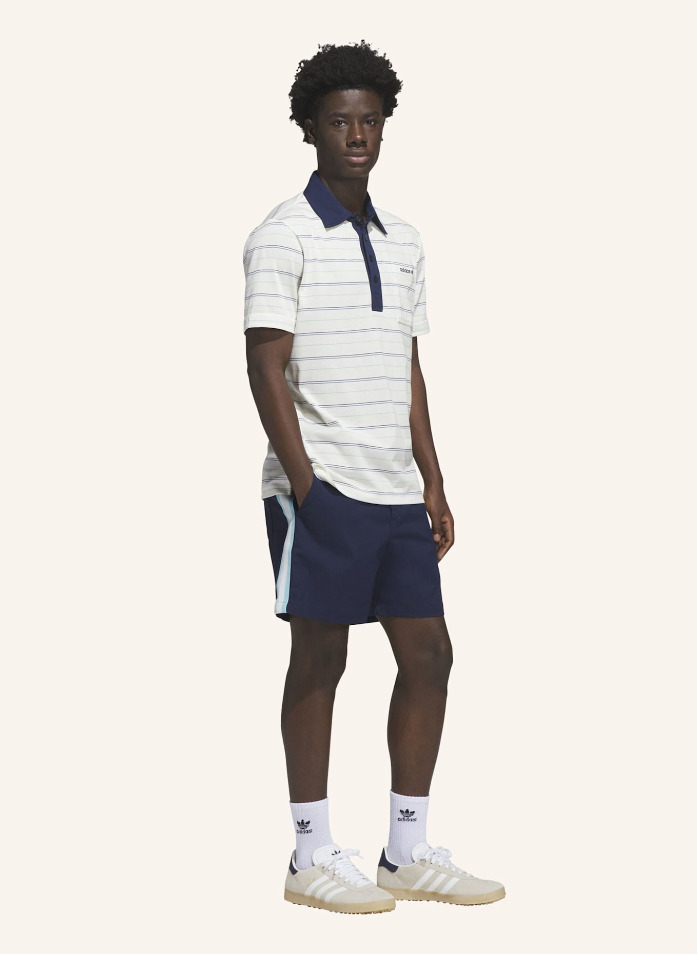 adidas ORIGINALS SOMMER SHORTS: BLAU