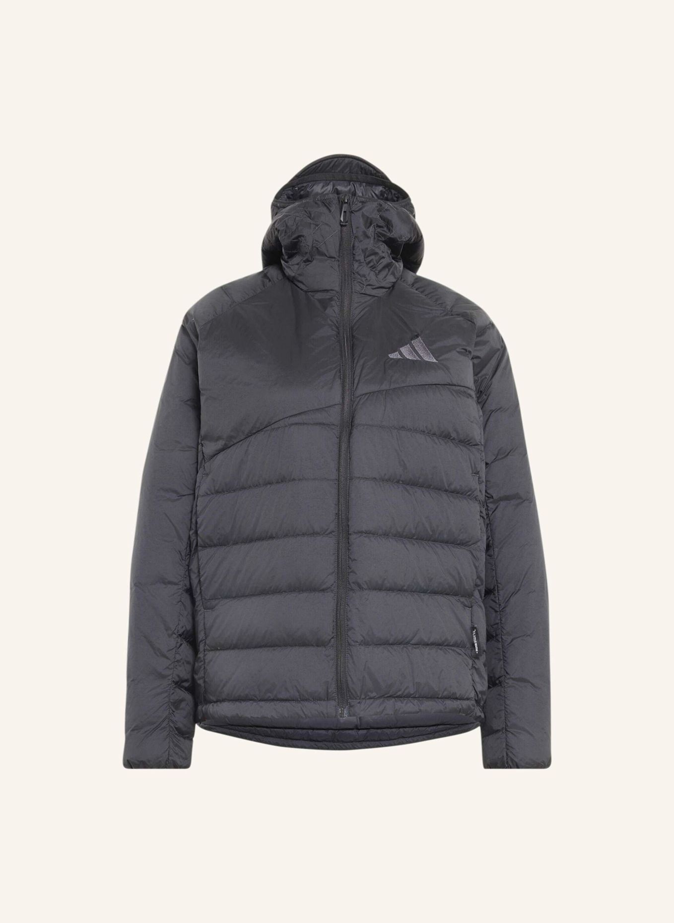 adidas TERREX TERREX XPERIOR DAUNENJACKE, CLIMAWARM+, KAPUZE: SCHWARZ