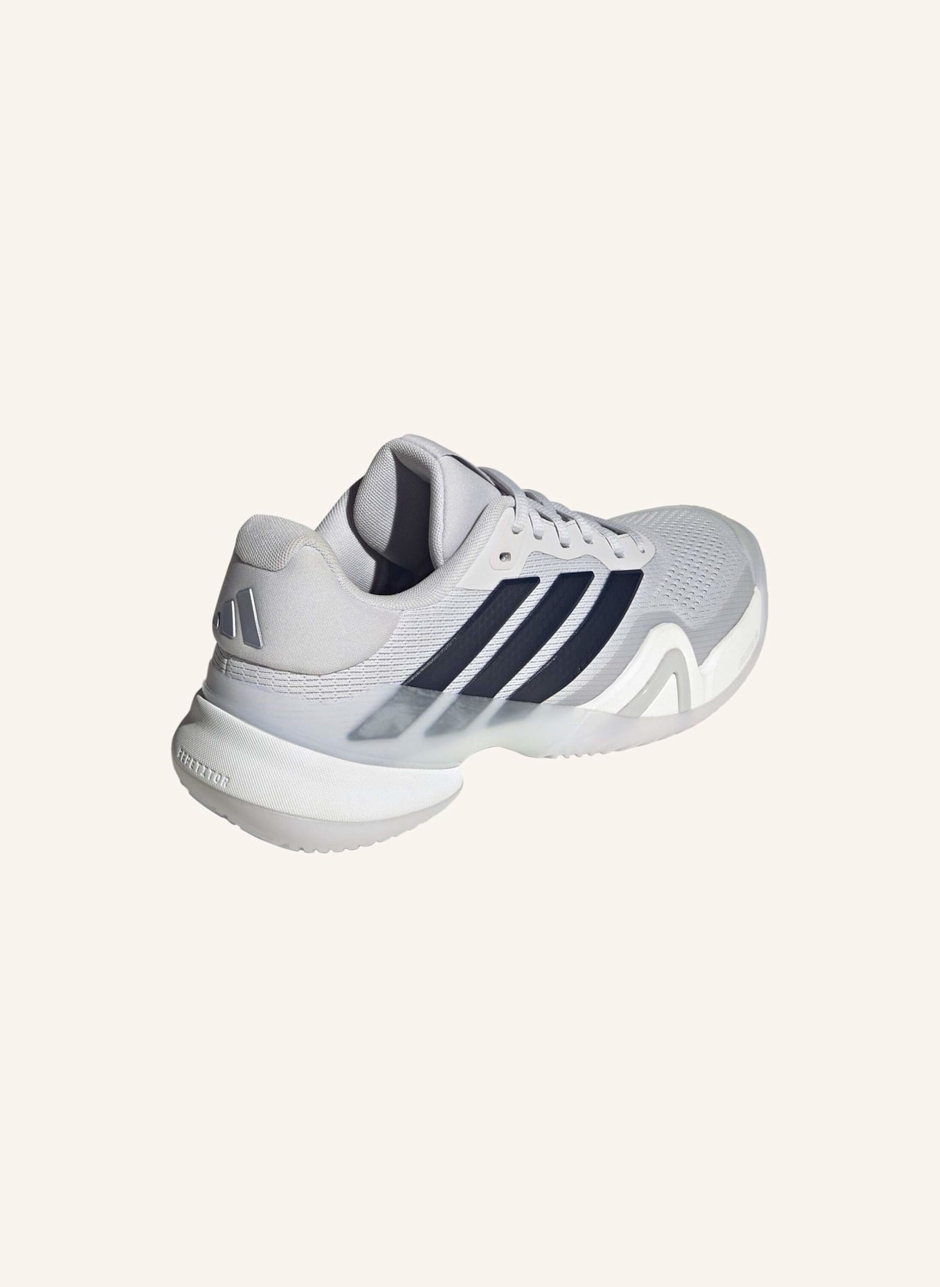 adidas BARRICADE 14 TENNISSCHUH: GRAU/ SCHWARZ/ WEISS