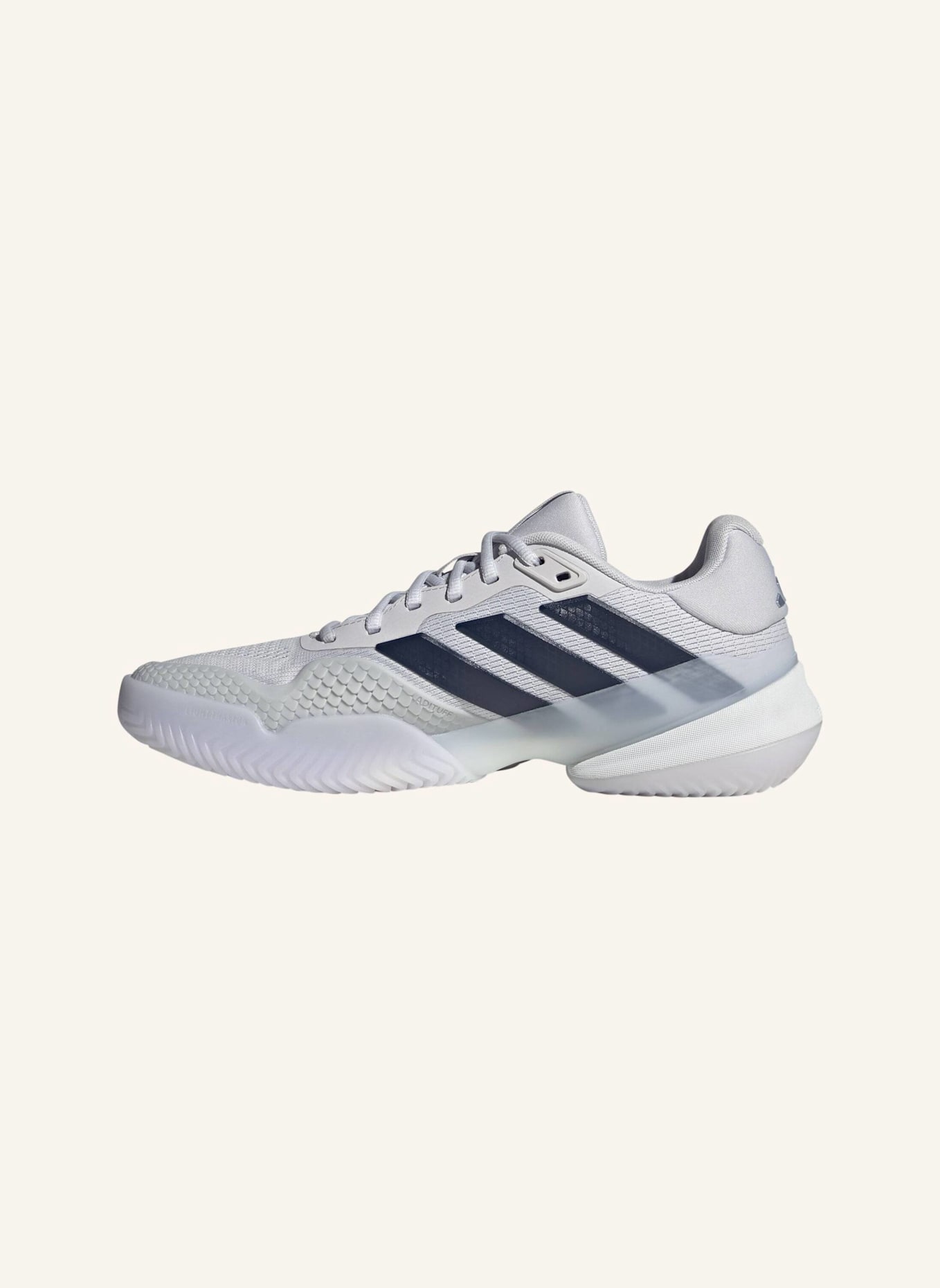 adidas BARRICADE 14 TENNISSCHUH: GRAU/ SCHWARZ/ WEISS