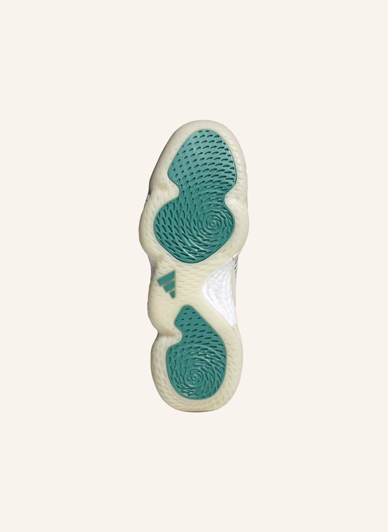 adidas Indoorschuhe STABIL 16: GRAU/ GRÜN/ WEISS