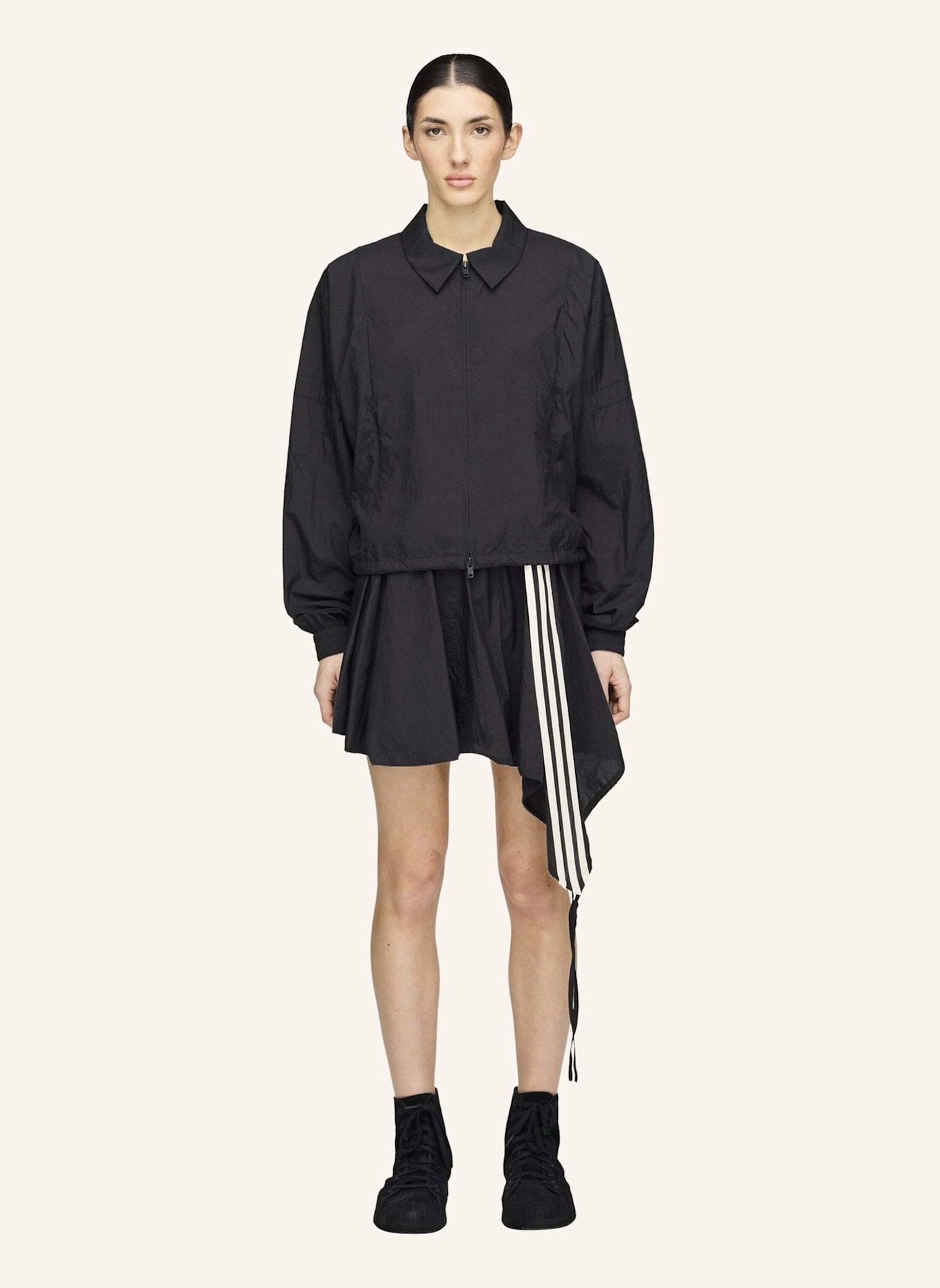 Y-3 Y-3 BALLOON SKORT: SCHWARZ