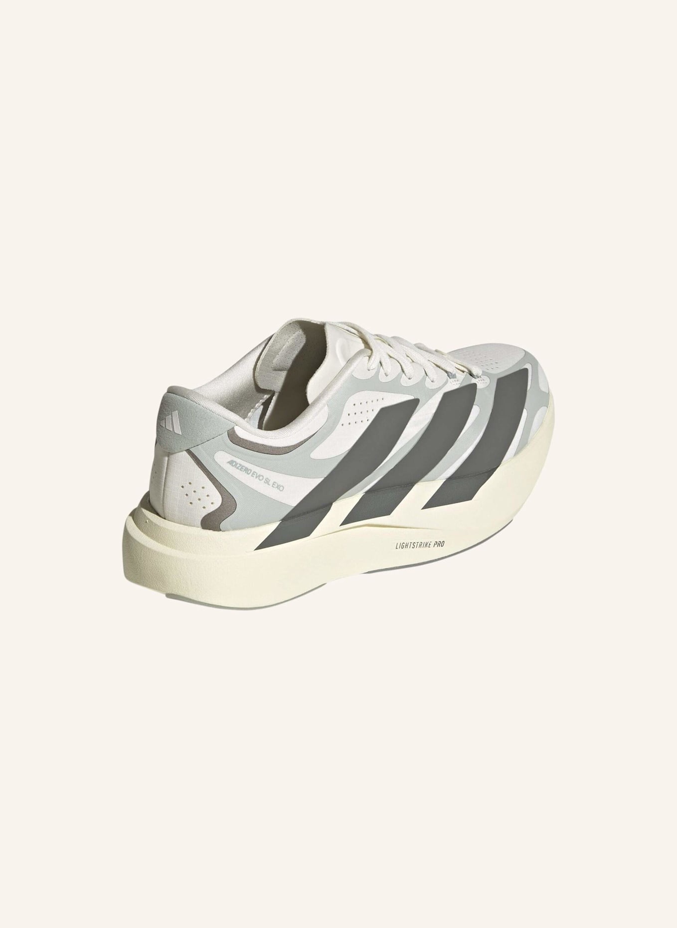 adidas Laufschuhe ADIZERO EVO SL EXO: WEISS/ GRAU
