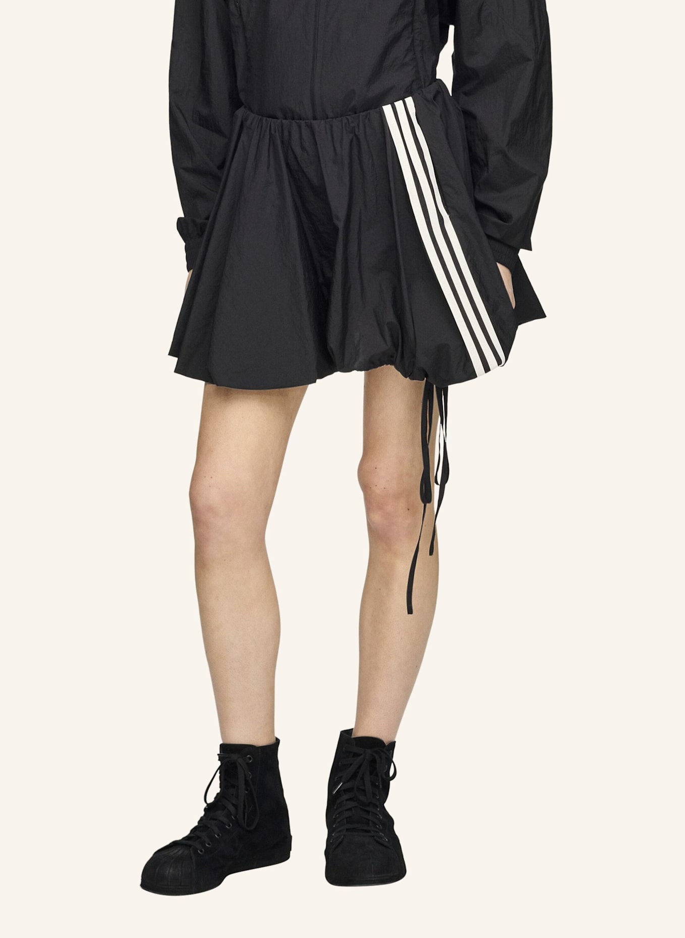 Y-3 Y-3 BALLOON SKORT: SCHWARZ