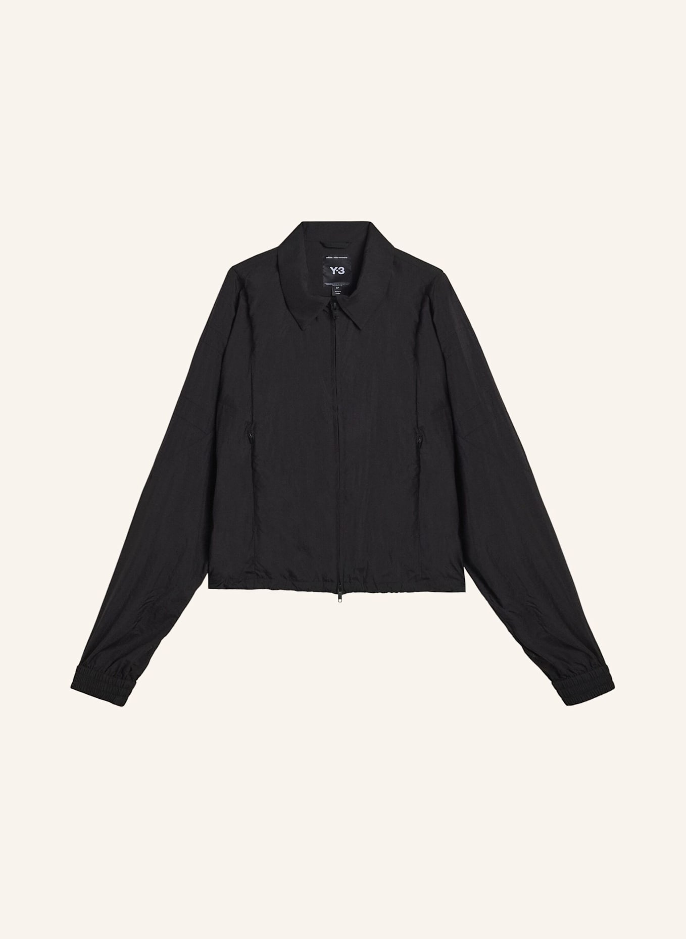 Y-3 Y-3 TRAININGSJACKE 3-STREIFEN: SCHWARZ