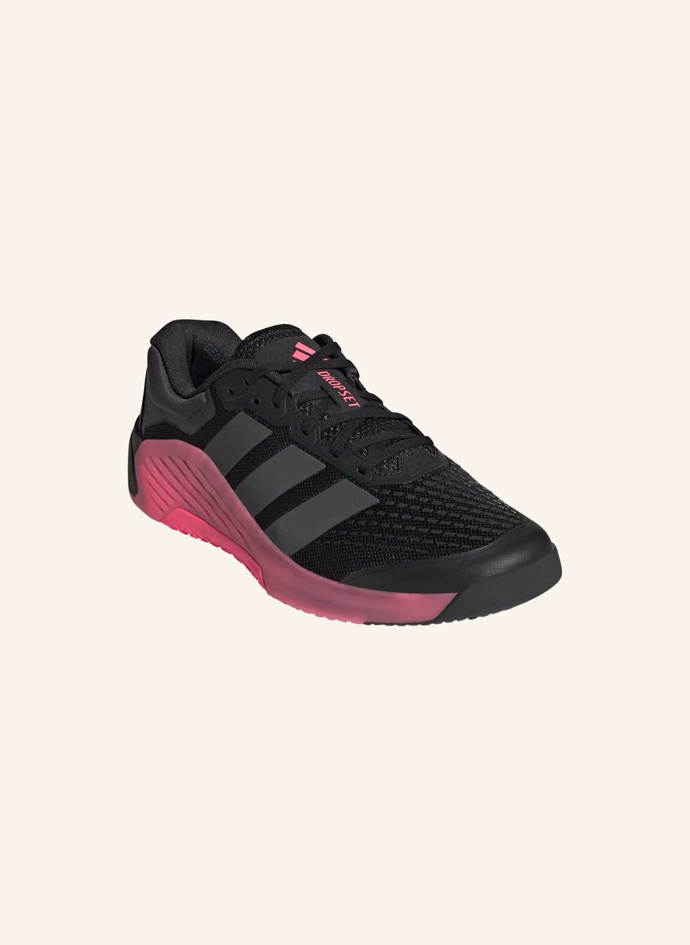 adidas Fitnessschuhe DROPSET 4 POWER: SCHWARZ/ GRAU