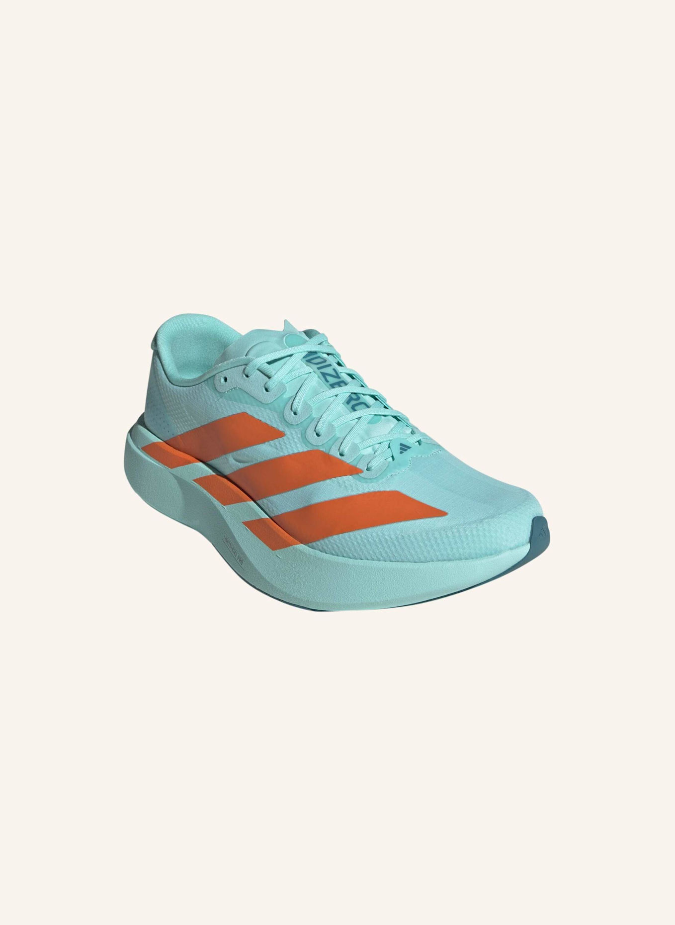 adidas ADIZERO EVO SL SCHUH: GRÜN/ ORANGE/ BLAU