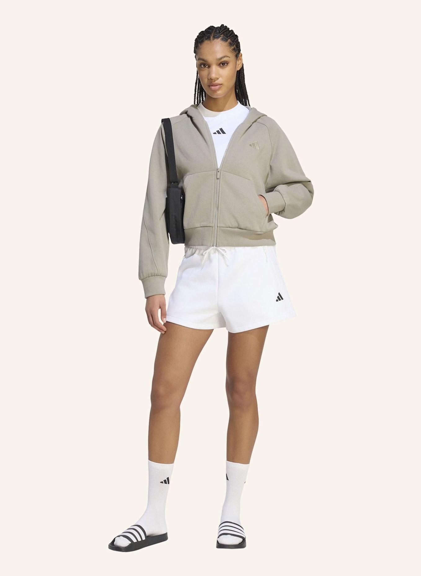 adidas ADIDAS Z.N.E. SHORTS: WEISS