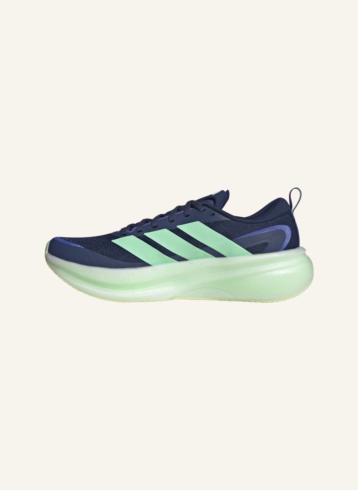 adidas Laufschuhe SUPERNOVA GLIDE: BLAU/ GRÜN/ LILA