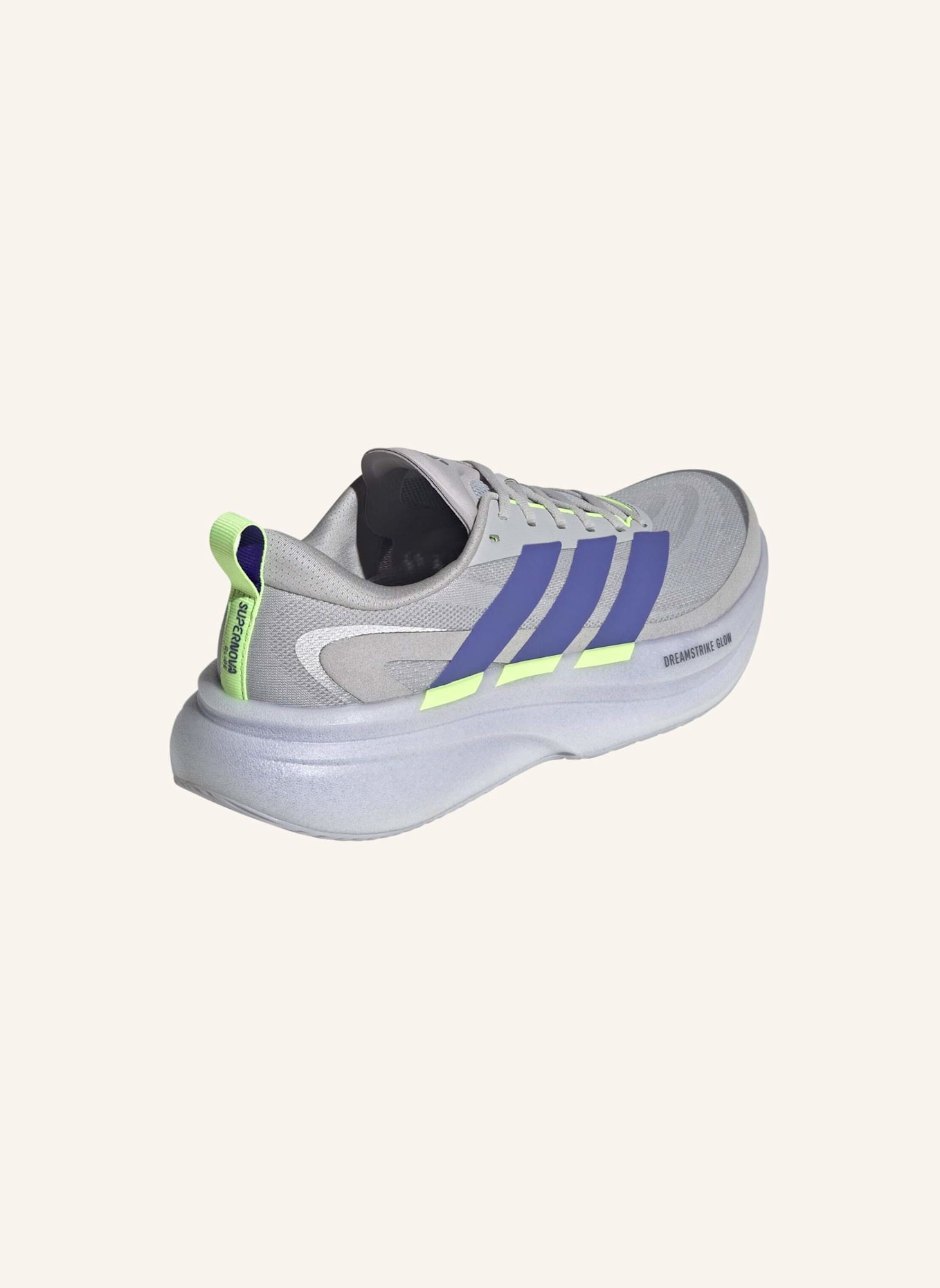 adidas Laufschuhe SUPERNOVA GLIDE: GRAU/ GRÜN