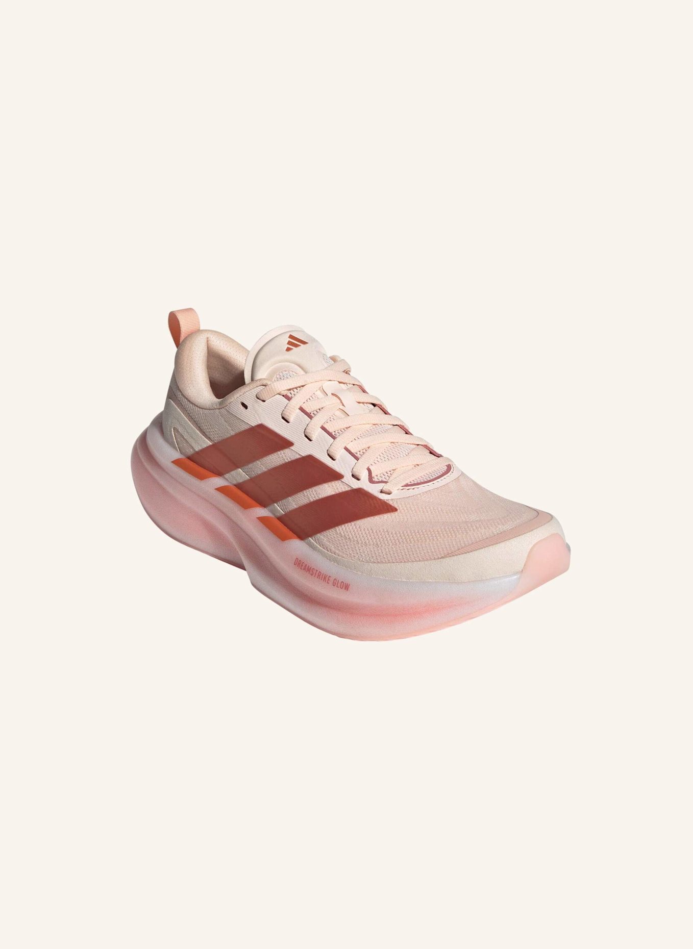 adidas SUPERNOVA GLIDE RUNNING SCHUH: ORANGE