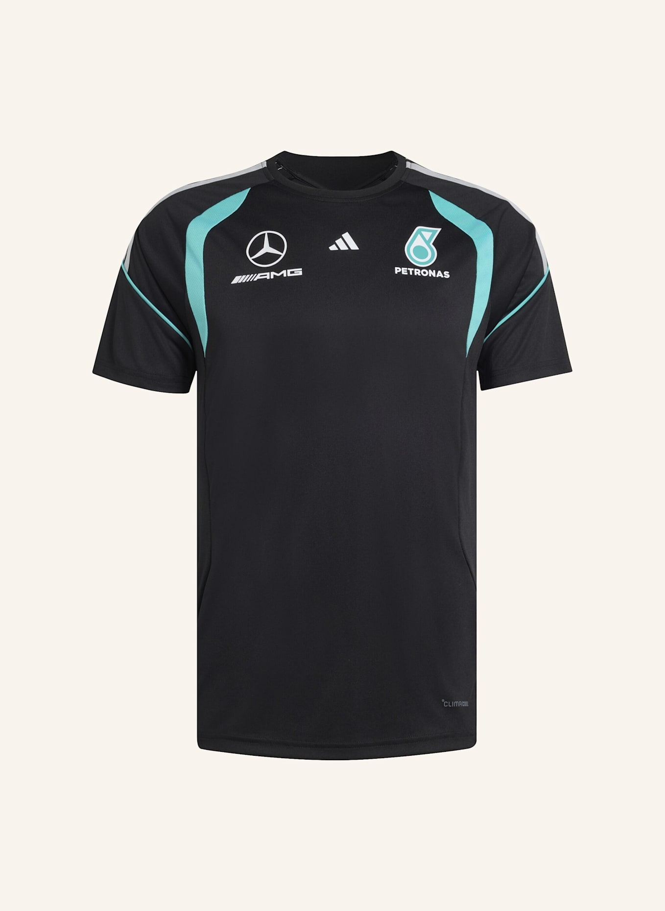 adidas MERCEDES - AMG PETRONAS FORMULA 1 TEAM MECHANICS TRIKOT: SCHWARZ