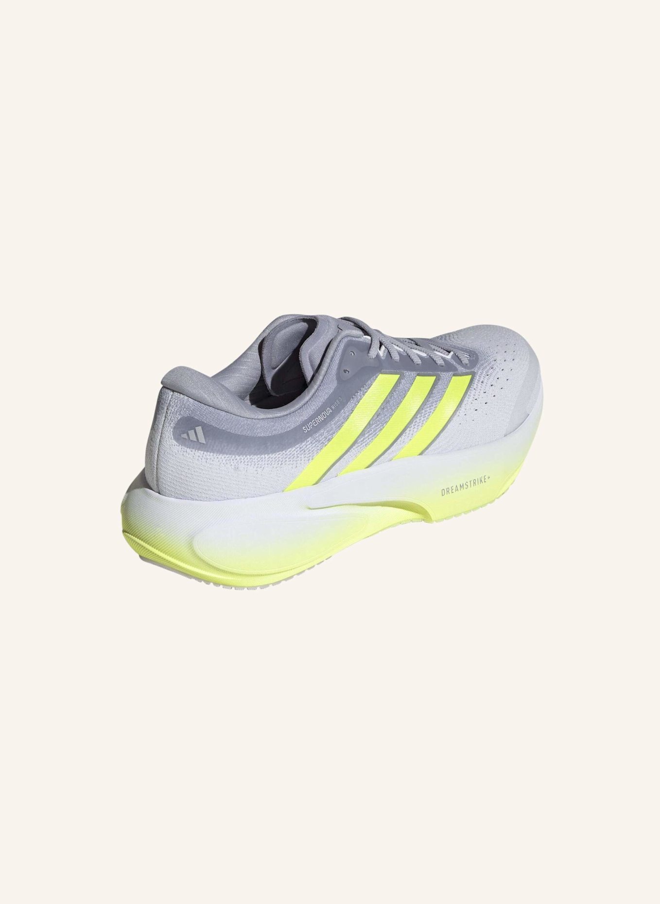 adidas Laufschuhe SUPERNOVA RISE 3: GRAU/ GELB/ WEISS